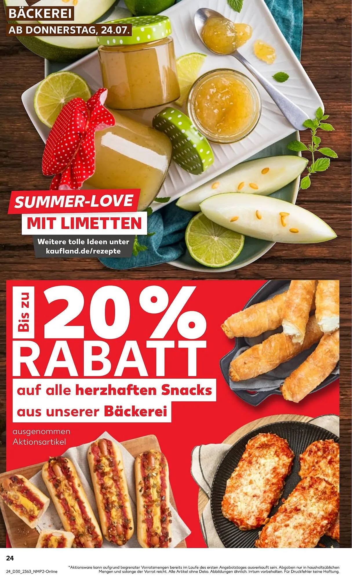 Kaufland Prospekt von 24. Juli bis 30. Juli 2025 - Prospekt seite 24