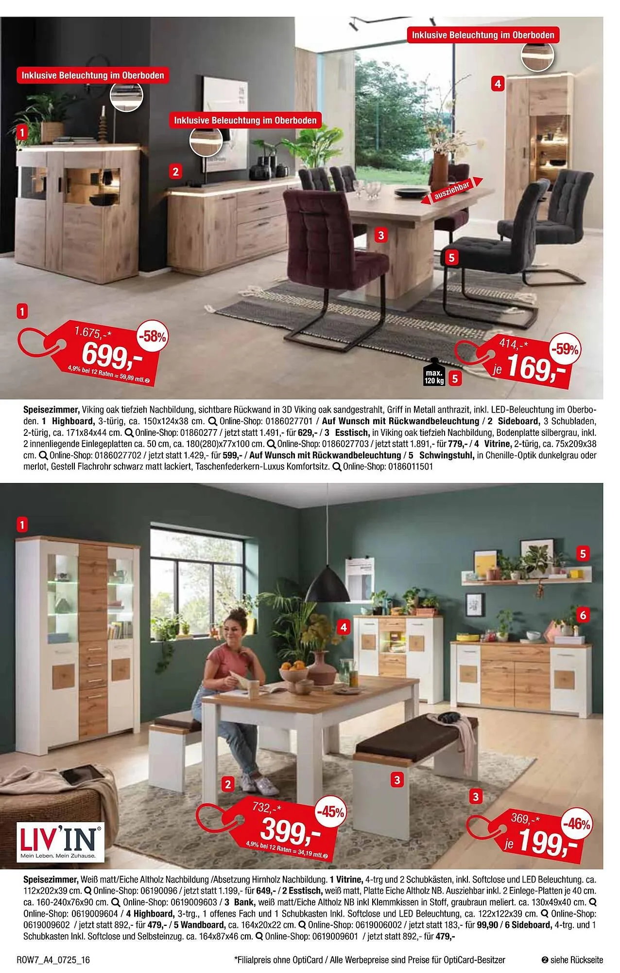 Opti Wohnwelt Prospekt von 26. Juni bis 13. Juli 2025 - Prospekt seite 16