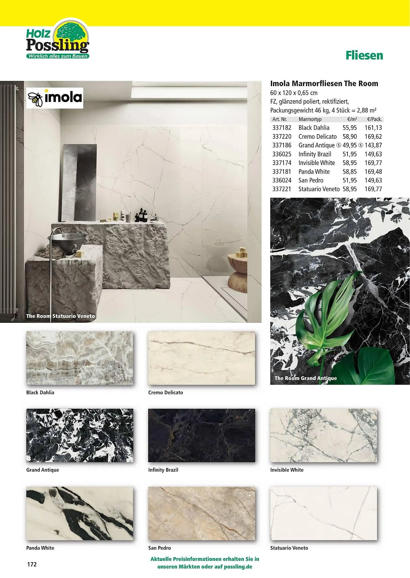 Holz Possling Prospekt von 1. April bis 31. Juli 2026 - Prospekt seite 172