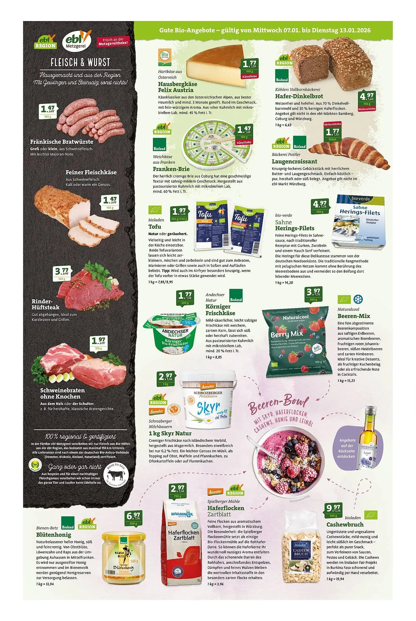 Ebl Naturkost Prospekt von 7. Januar bis 13. Januar 2026 - Prospekt seite 2