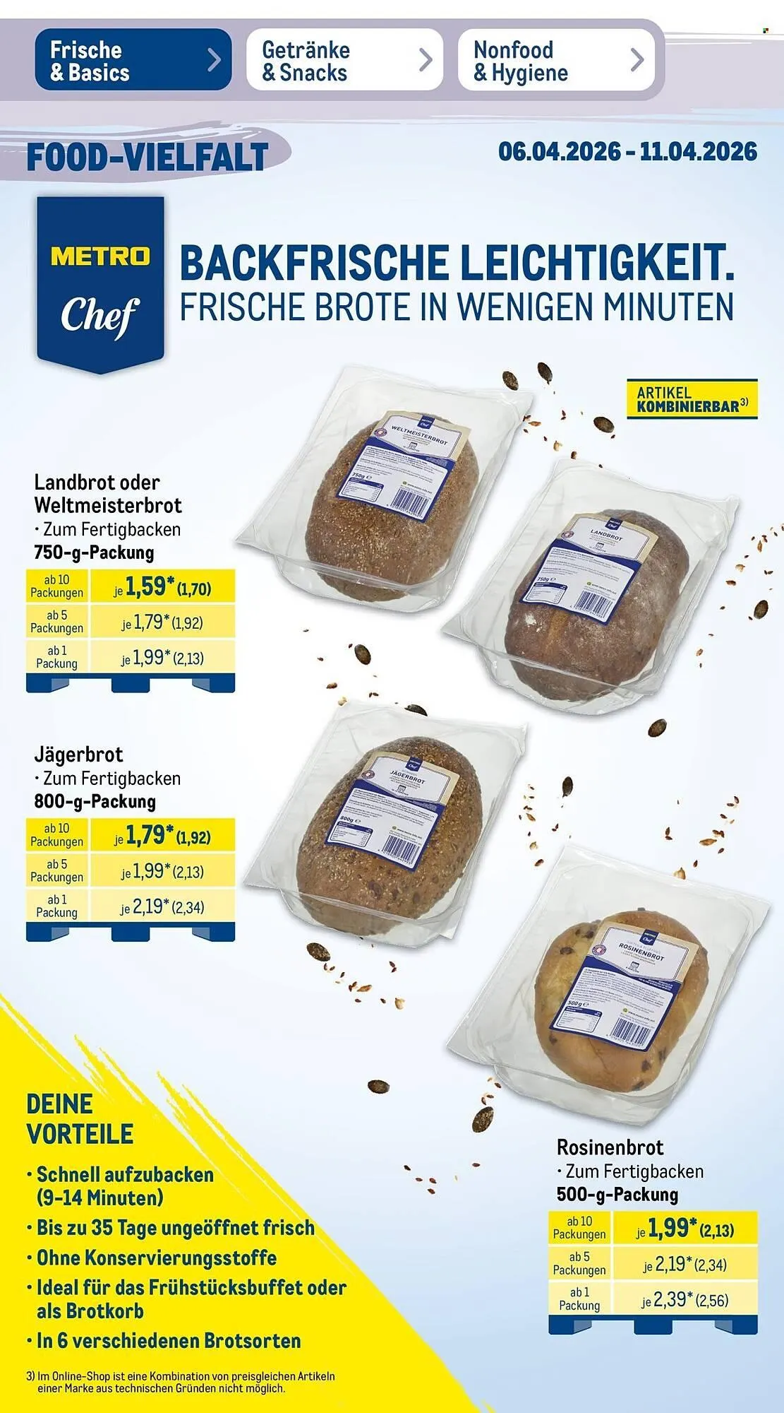 METRO Prospekt von 6. April bis 11. April 2026 - Prospekt seite 19