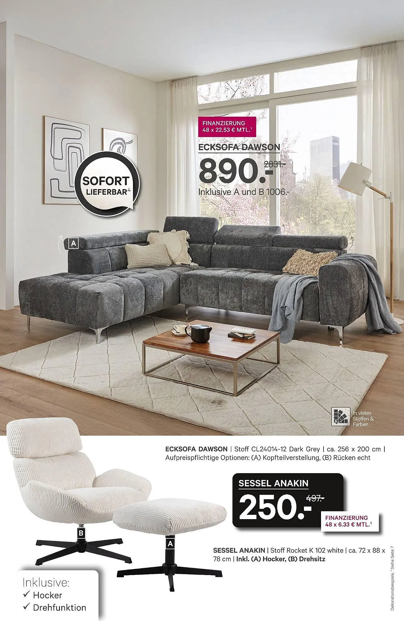 Kabs Polsterwelt Prospekt von 14. November bis 1. Dezember 2025 - Prospekt seite 6