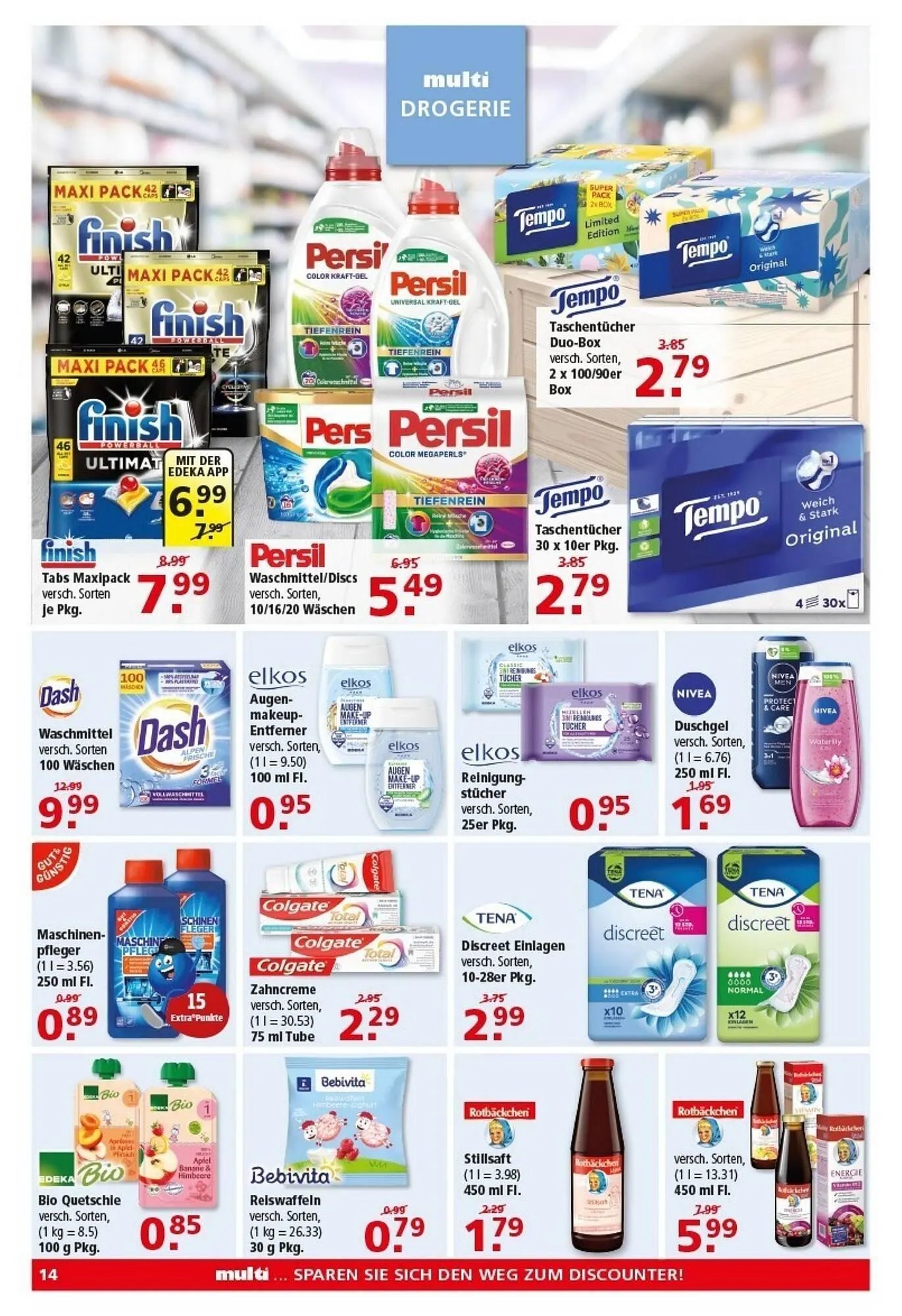 Multi Markt Prospekt von 2. März bis 7. März 2026 - Prospekt seite 14