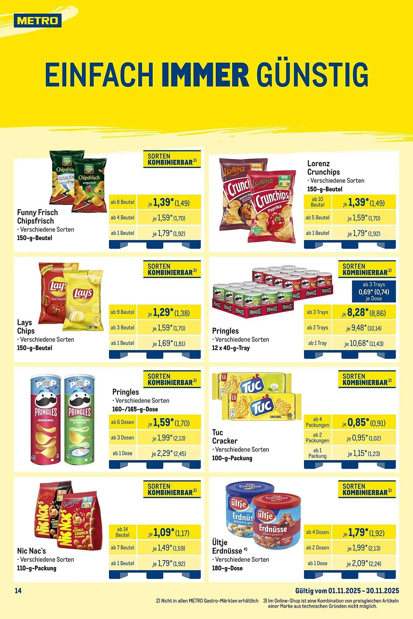 METRO Prospekt von 3. November bis 9. November 2025 - Prospekt seite 22