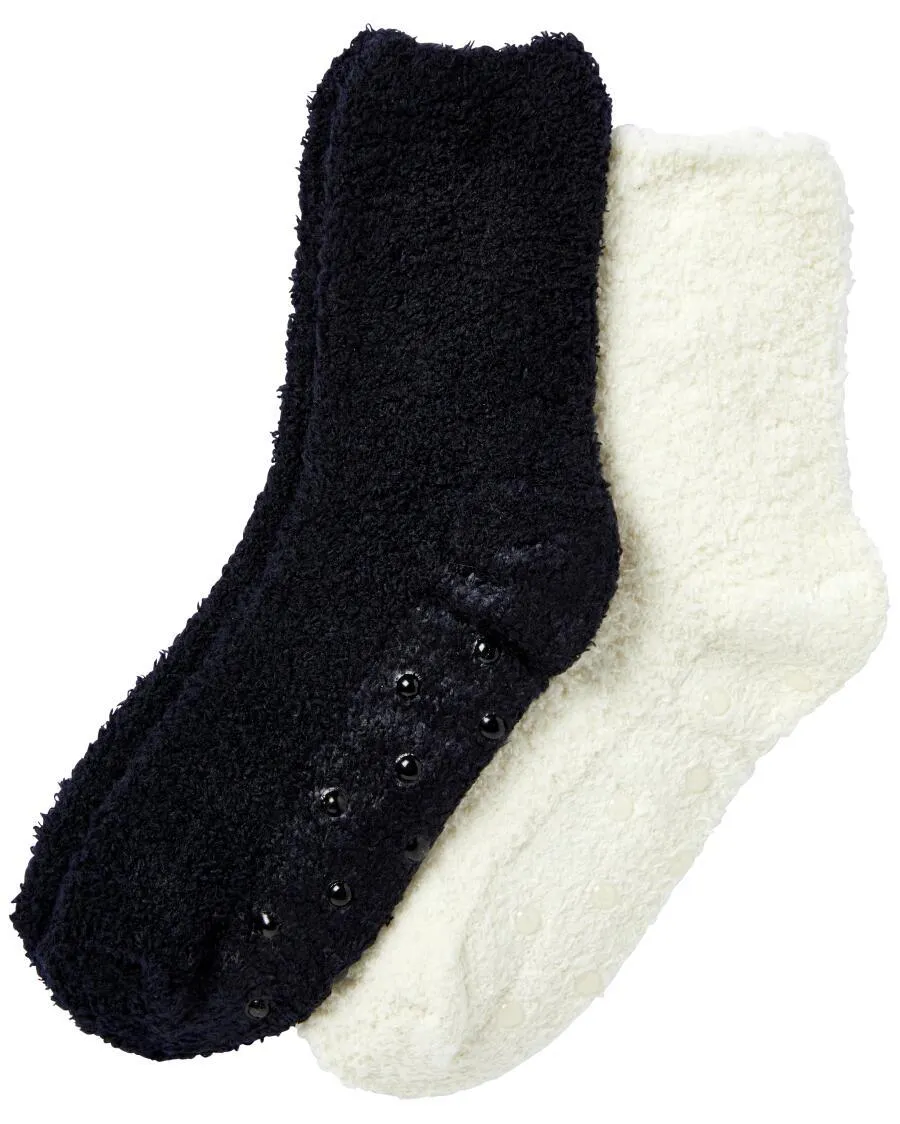 Rutschhemmende Flauschsocken