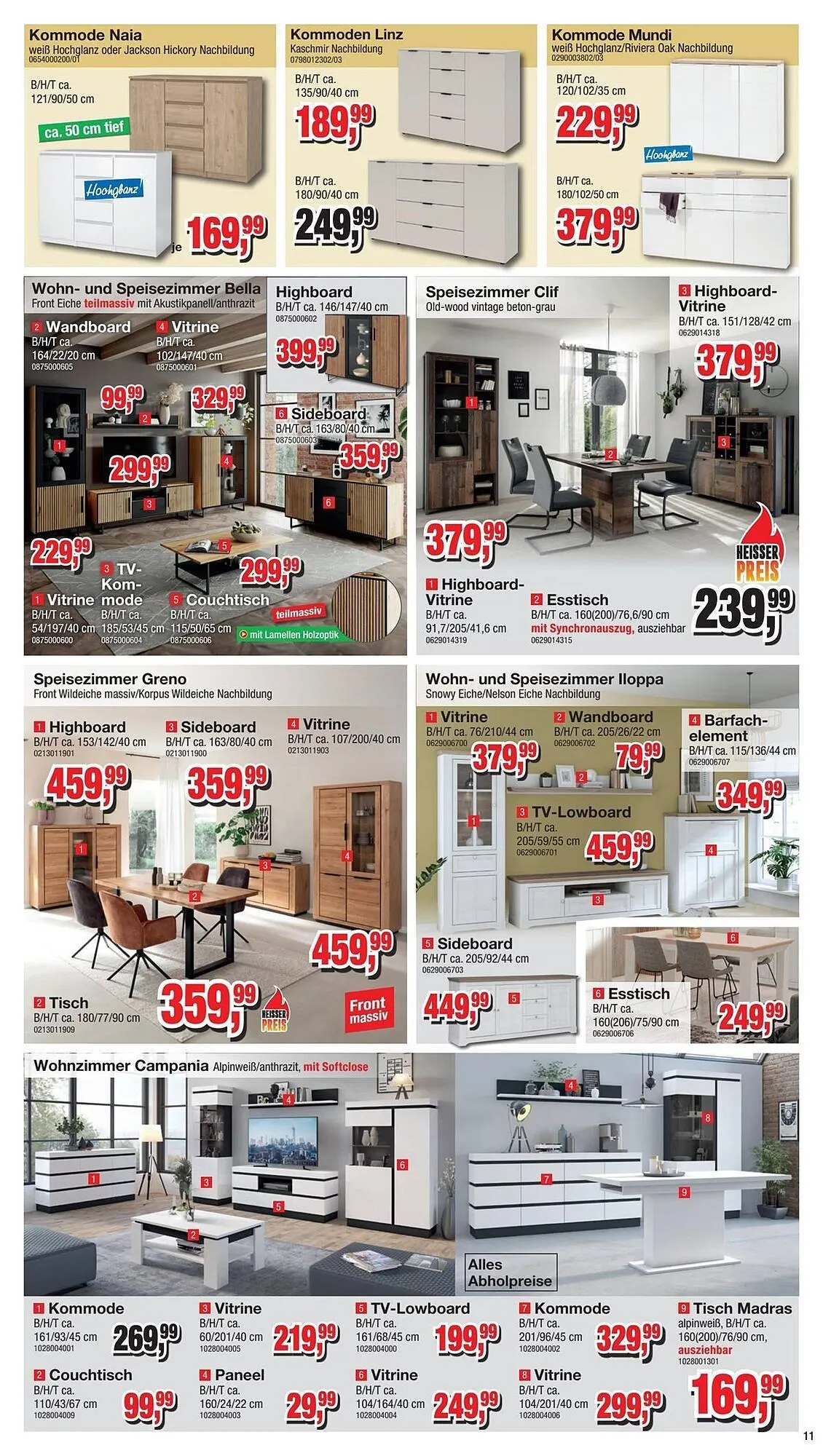 Möbelfundgrube Prospekt von 5. Juni bis 18. Juni 2025 - Prospekt seite 13