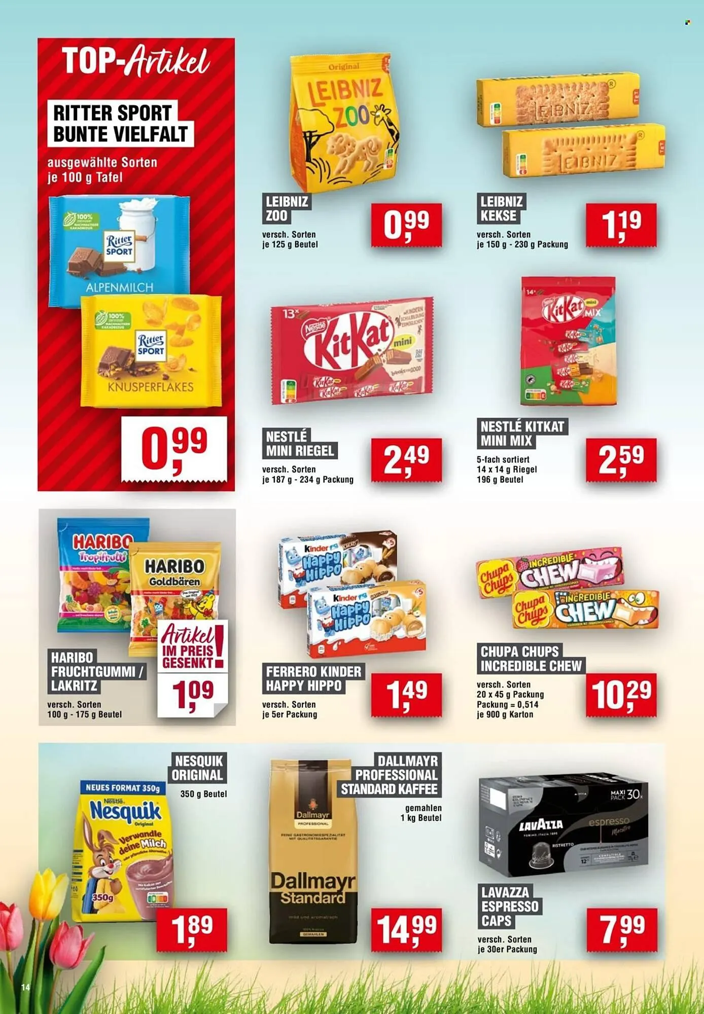 Handelshof Prospekt von 17. April bis 23. April 2025 - Prospekt seite 14