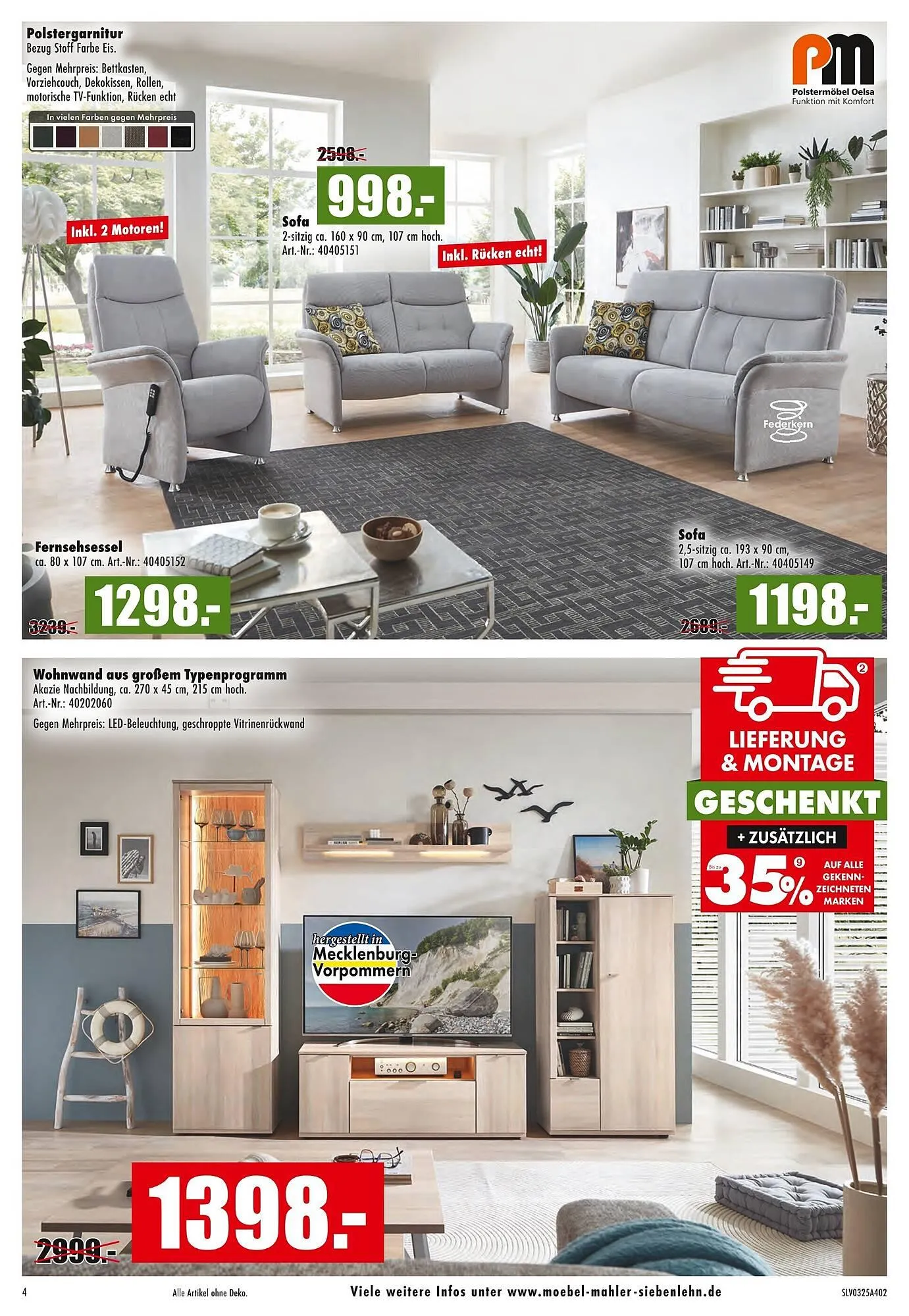 Möbel Mahler Prospekt von 26. Februar bis 25. März 2025 - Prospekt seite 4