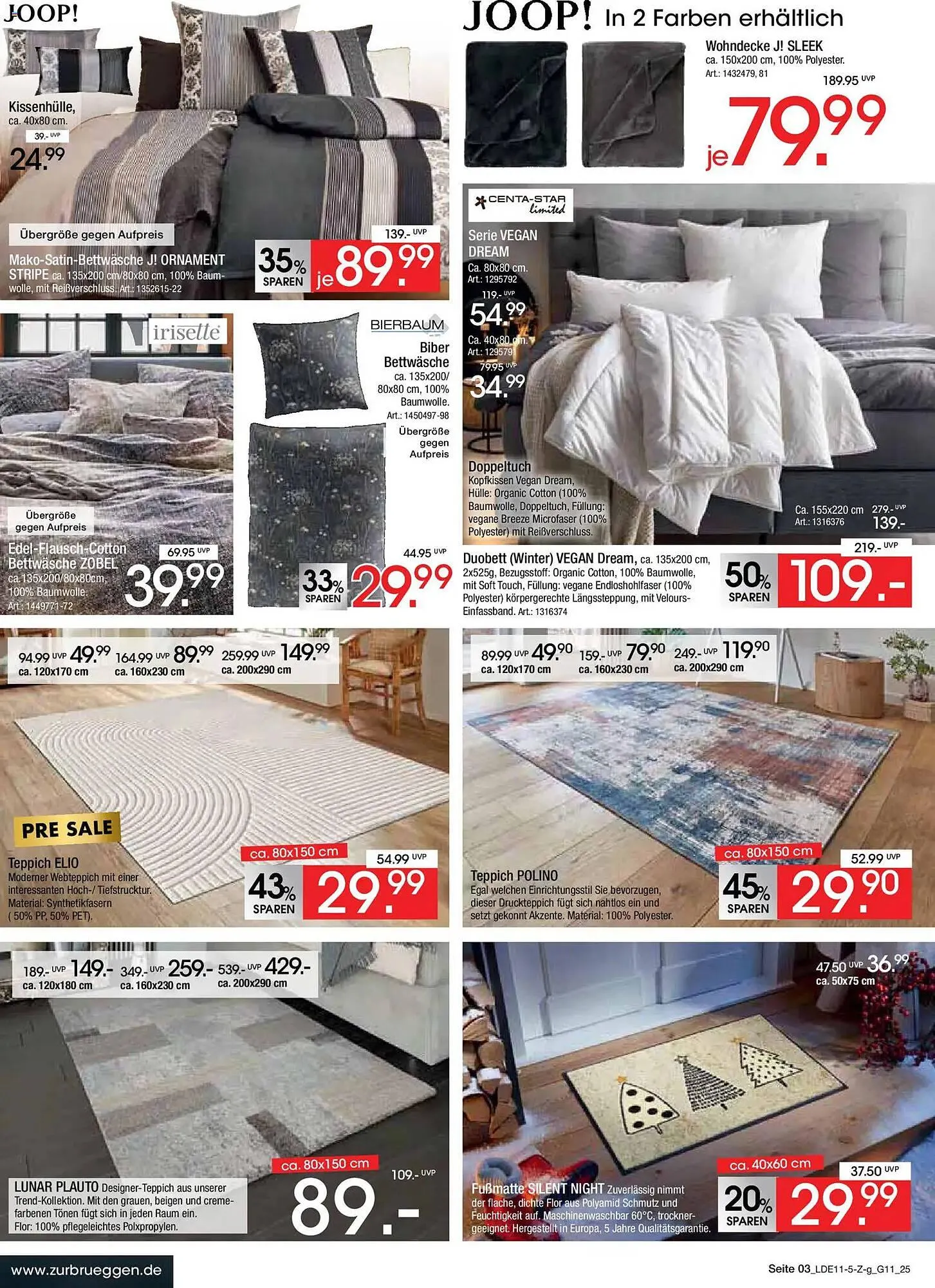 Zurbrüggen Prospekt von 8. November bis 22. November 2025 - Prospekt seite 3