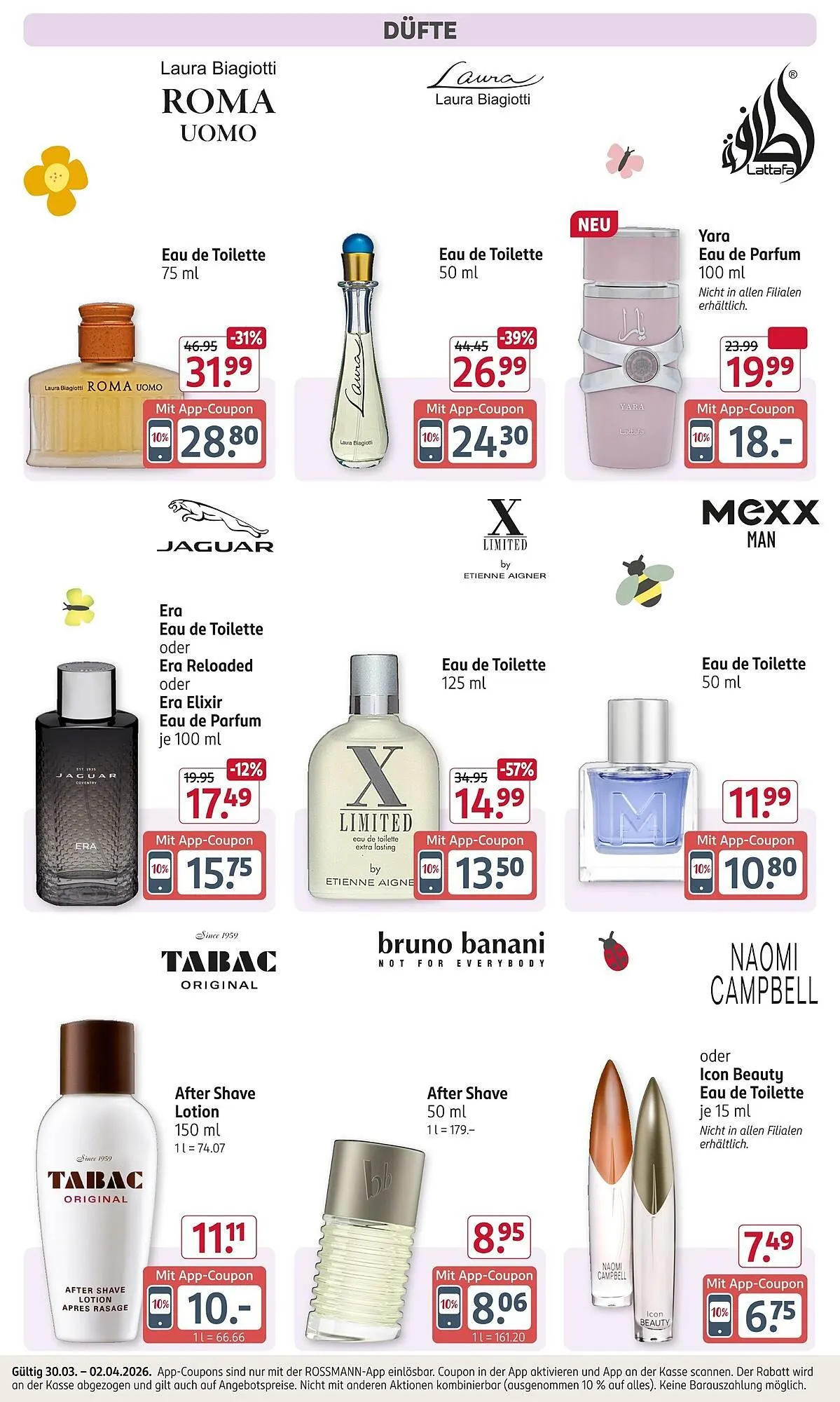 Rossmann Prospekt von 30. März bis 2. April 2026 - Prospekt seite 10