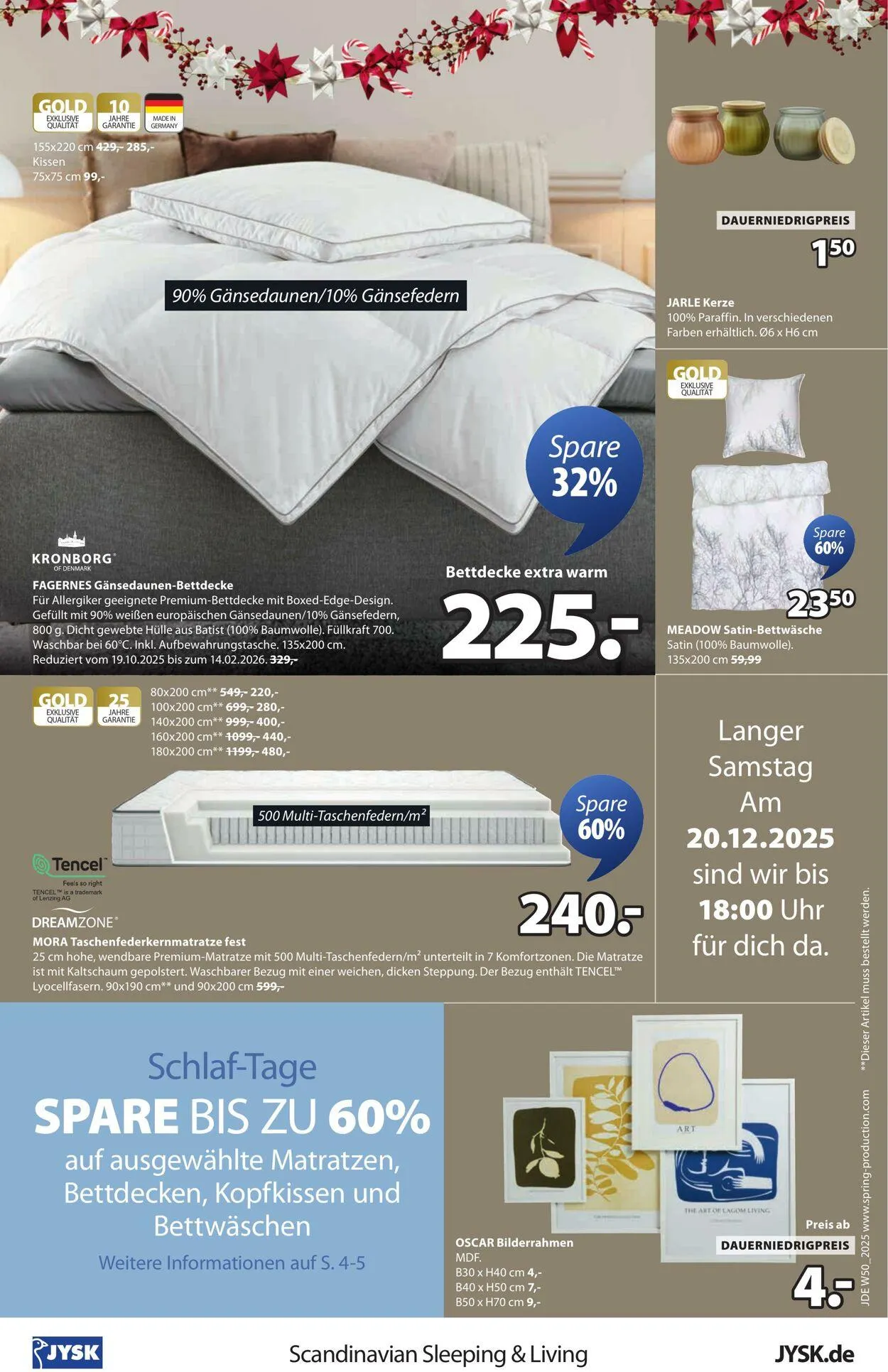 JYSK von 15. Dezember bis 29. Dezember 2025 - Prospekt seite 17