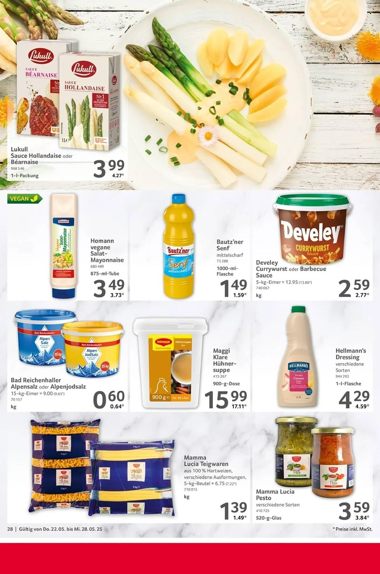 Selgros Prospekt von 22. Mai bis 28. Mai 2025 - Prospekt seite 28