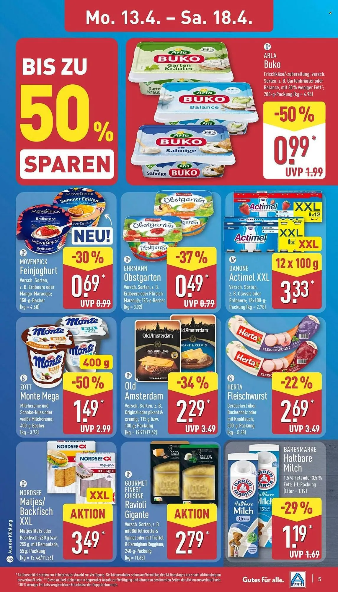 Aldi Nord Prospekt von 13. April bis 18. April 2026 - Prospekt seite 9
