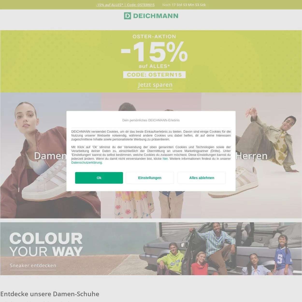 Deichmann von 21. April bis 30. April 2025 - Prospekt seite 2