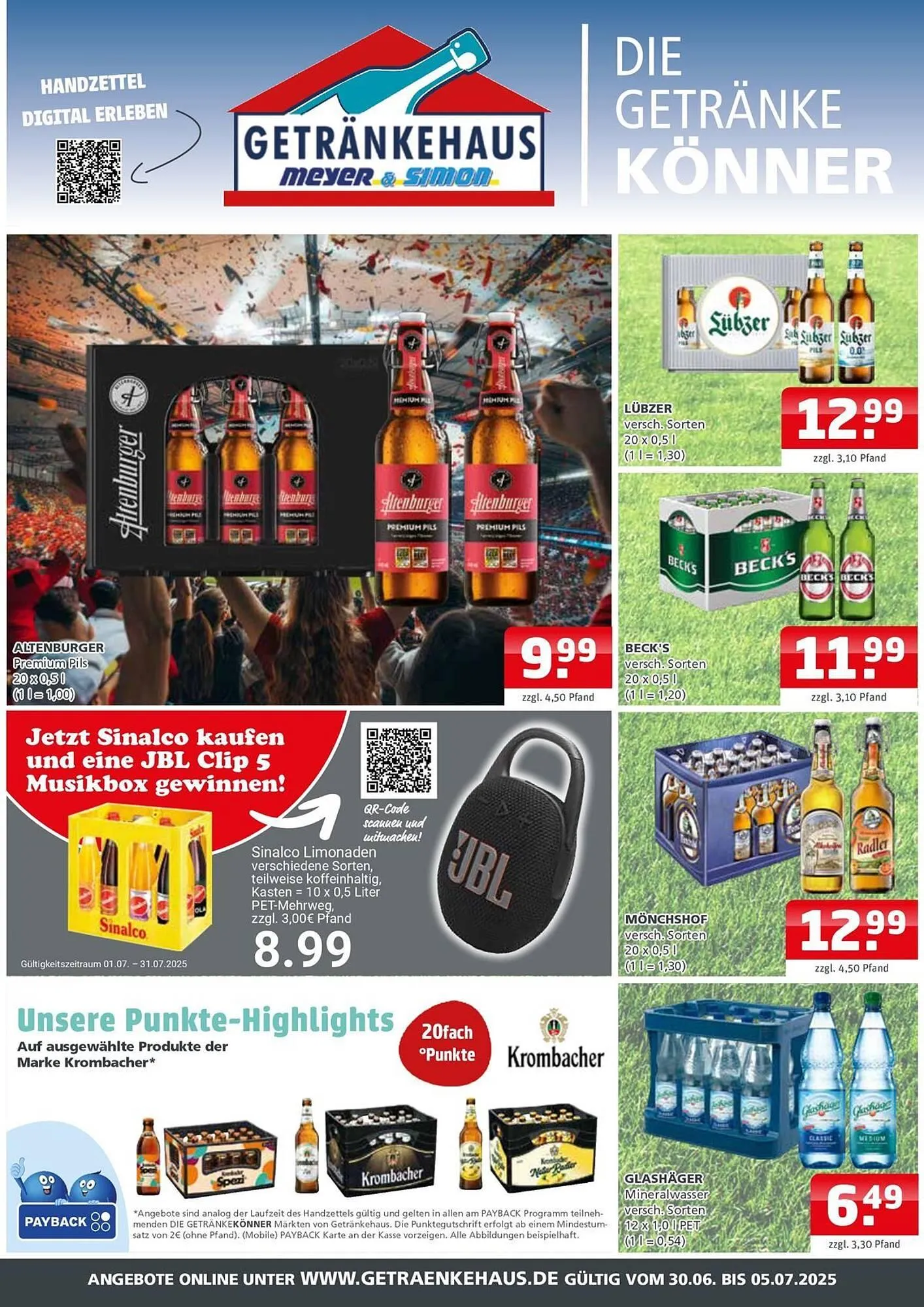 Getränkehaus Prospekt - 1