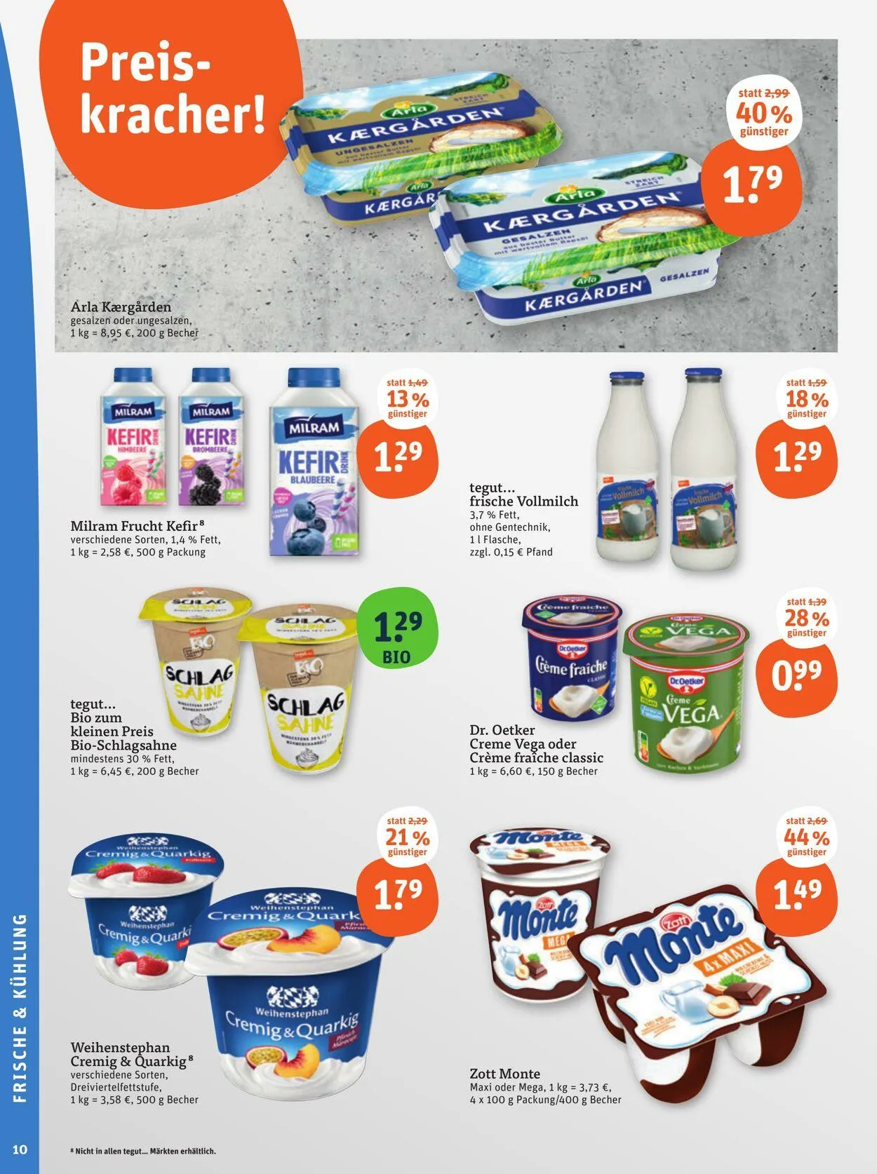 Tegut Aktueller Prospekt von 11. August bis 17. August 2025 - Prospekt seite 12