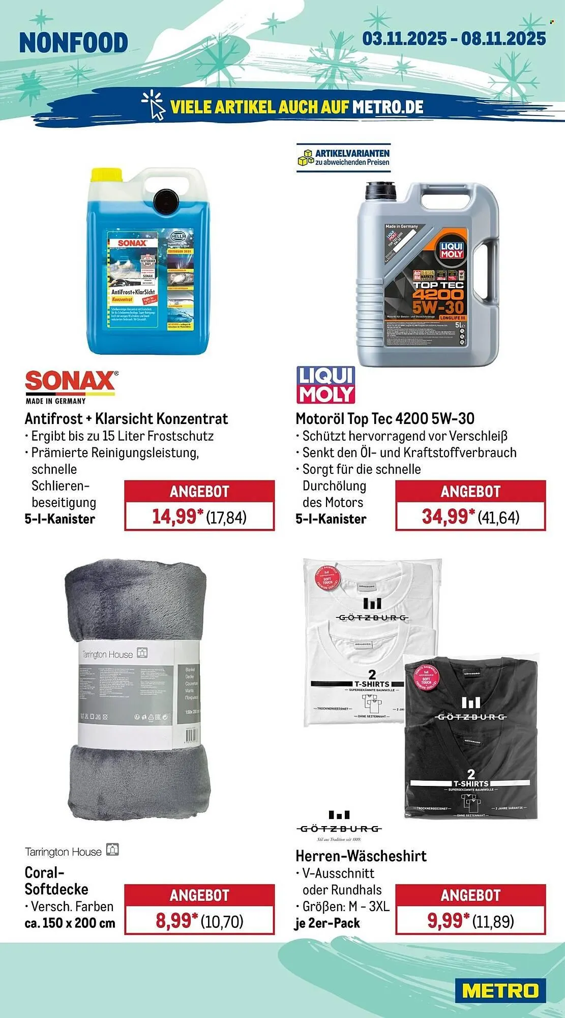 METRO Prospekt von 3. November bis 8. November 2025 - Prospekt seite 25