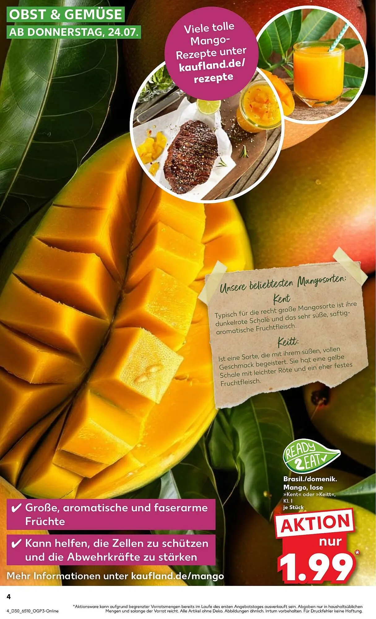 Kaufland Prospekt von 24. Juli bis 30. Juli 2025 - Prospekt seite 4