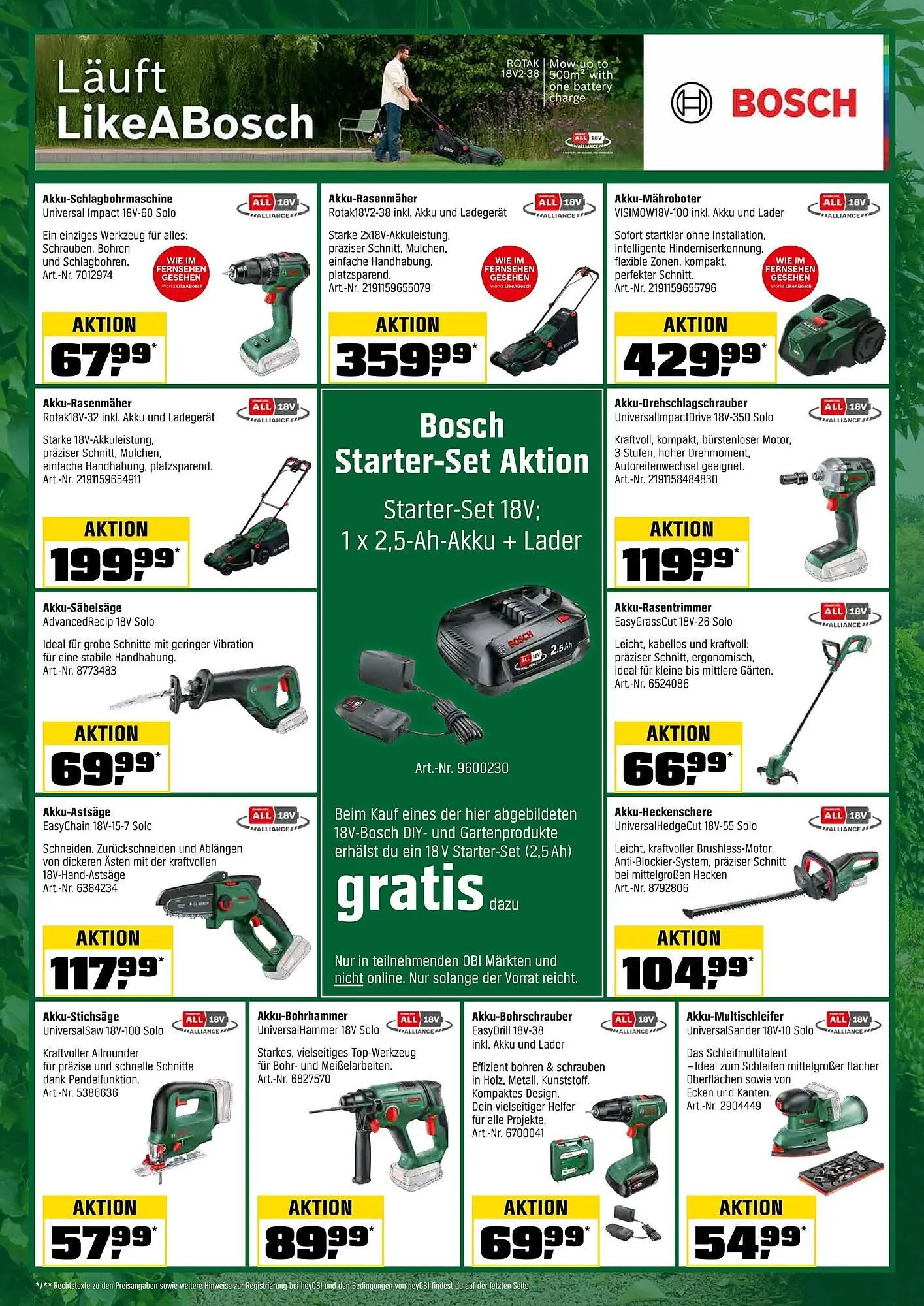 OBI Prospekt von 27. März bis 30. April 2026 - Prospekt seite 14