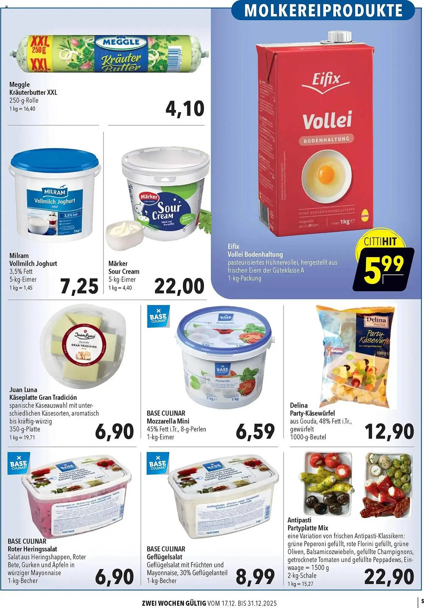 CITTI Markt Prospekt von 17. Dezember bis 31. Dezember 2025 - Prospekt seite 5