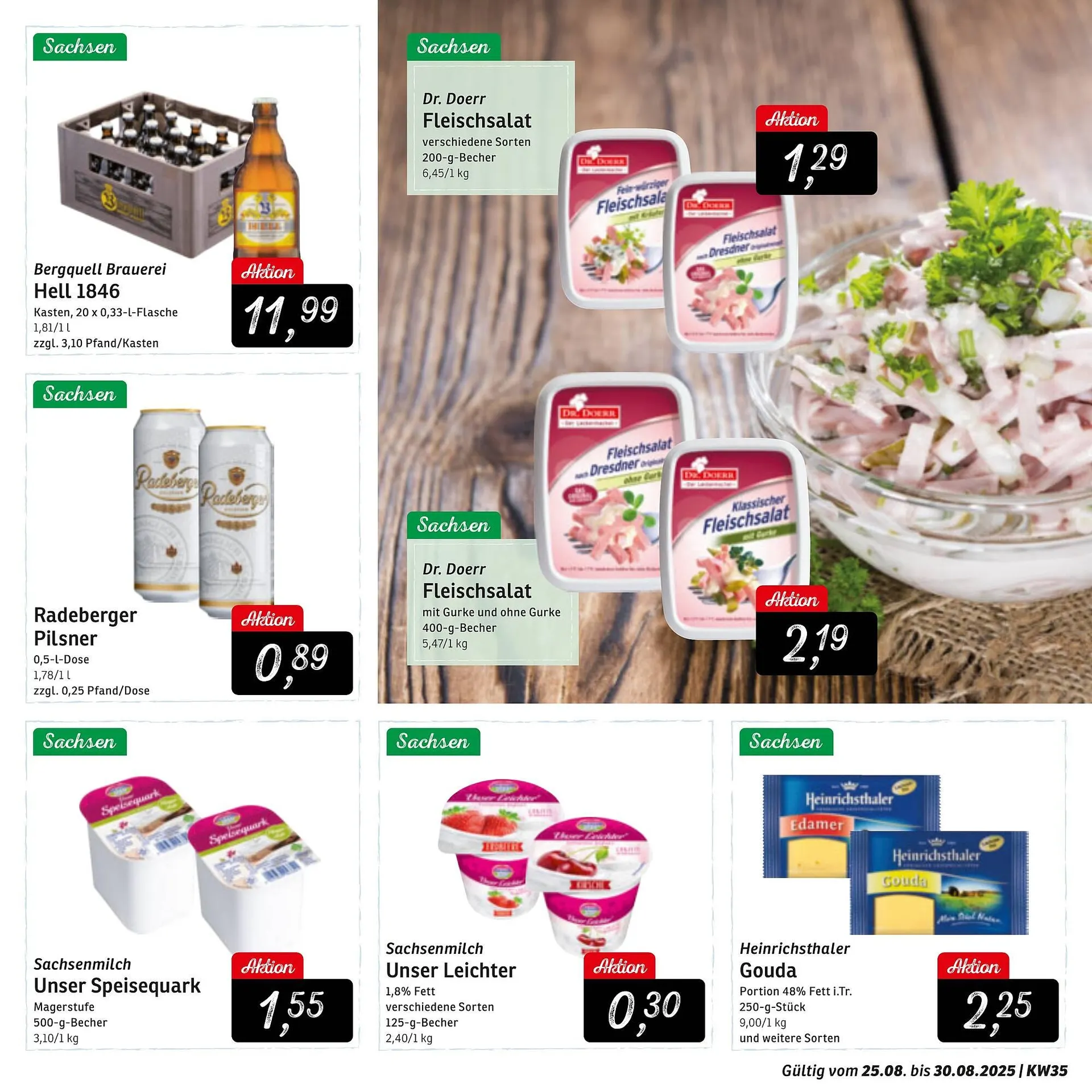 KONSUM Prospekt von 25. August bis 30. August 2025 - Prospekt seite 3