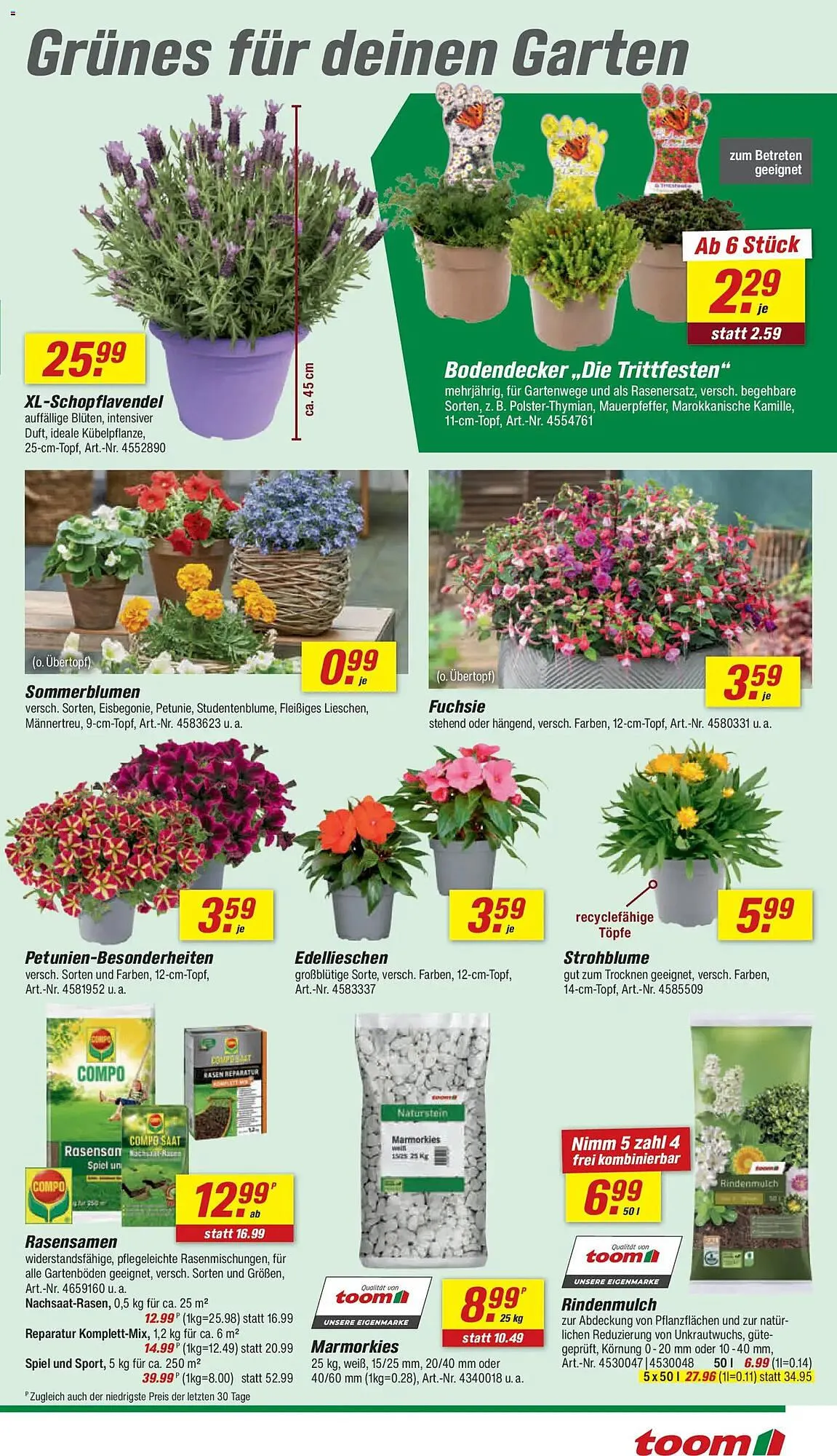 Toom Baumarkt Prospekt von 25. April bis 1. Mai 2026 - Prospekt seite 3
