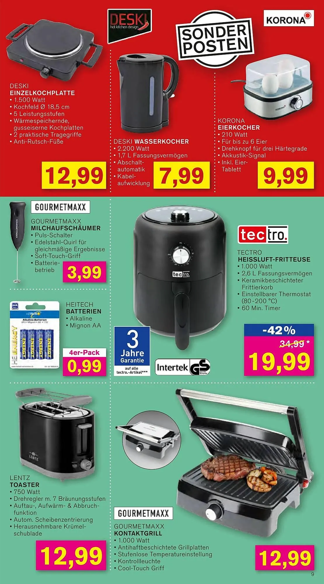 KODi Prospekt von 13. April bis 18. April 2026 - Prospekt seite 9