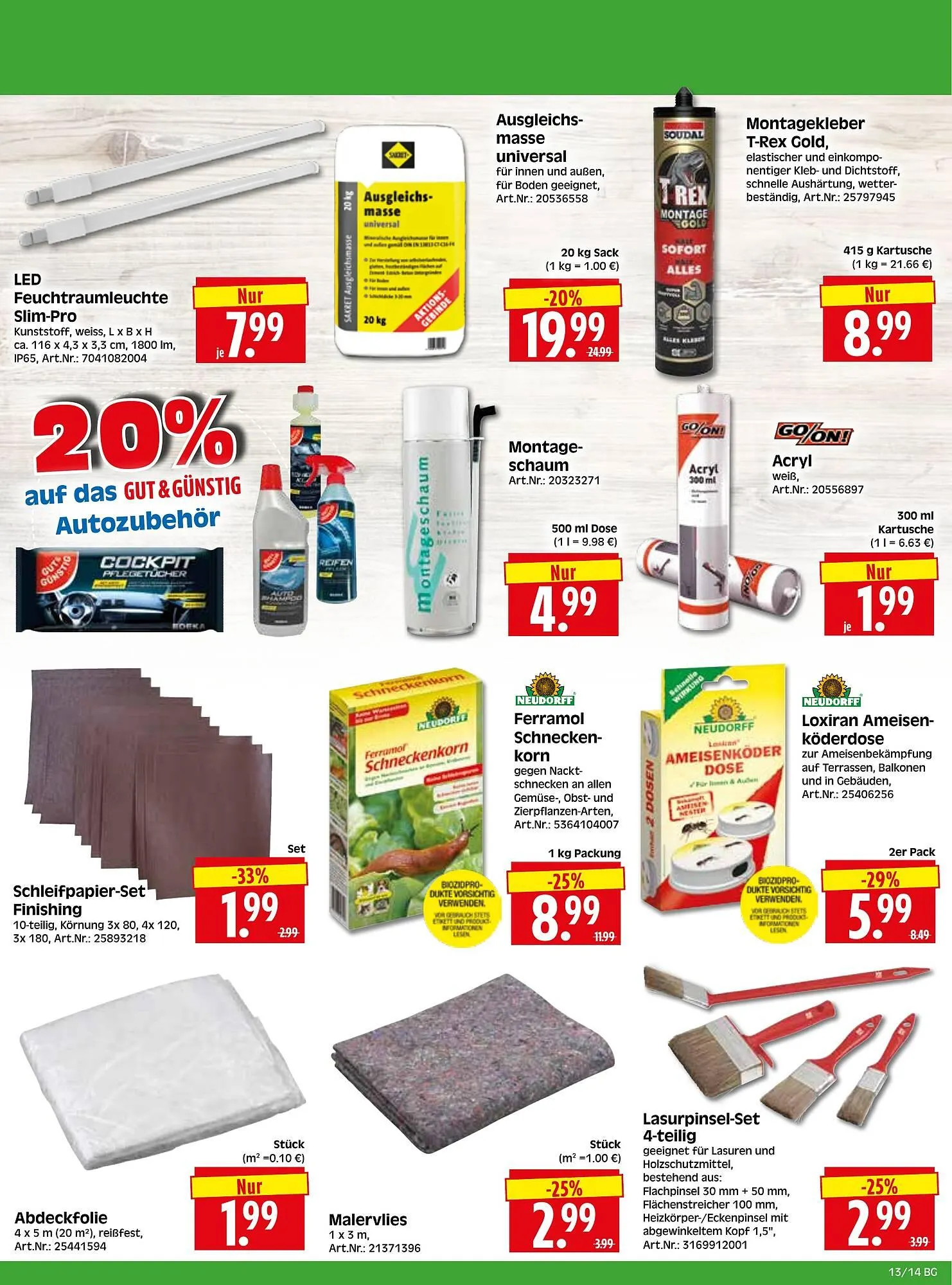 Herkules Baumarkt Prospekt von 23. März bis 28. März 2026 - Prospekt seite 14