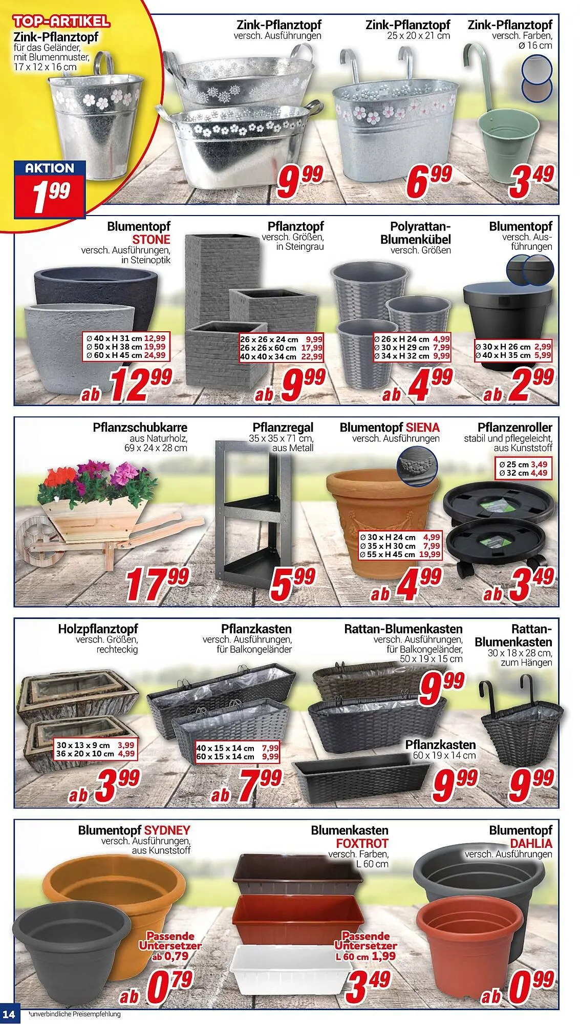 CENTERSHOP Prospekt von 16. März bis 21. März 2026 - Prospekt seite 14