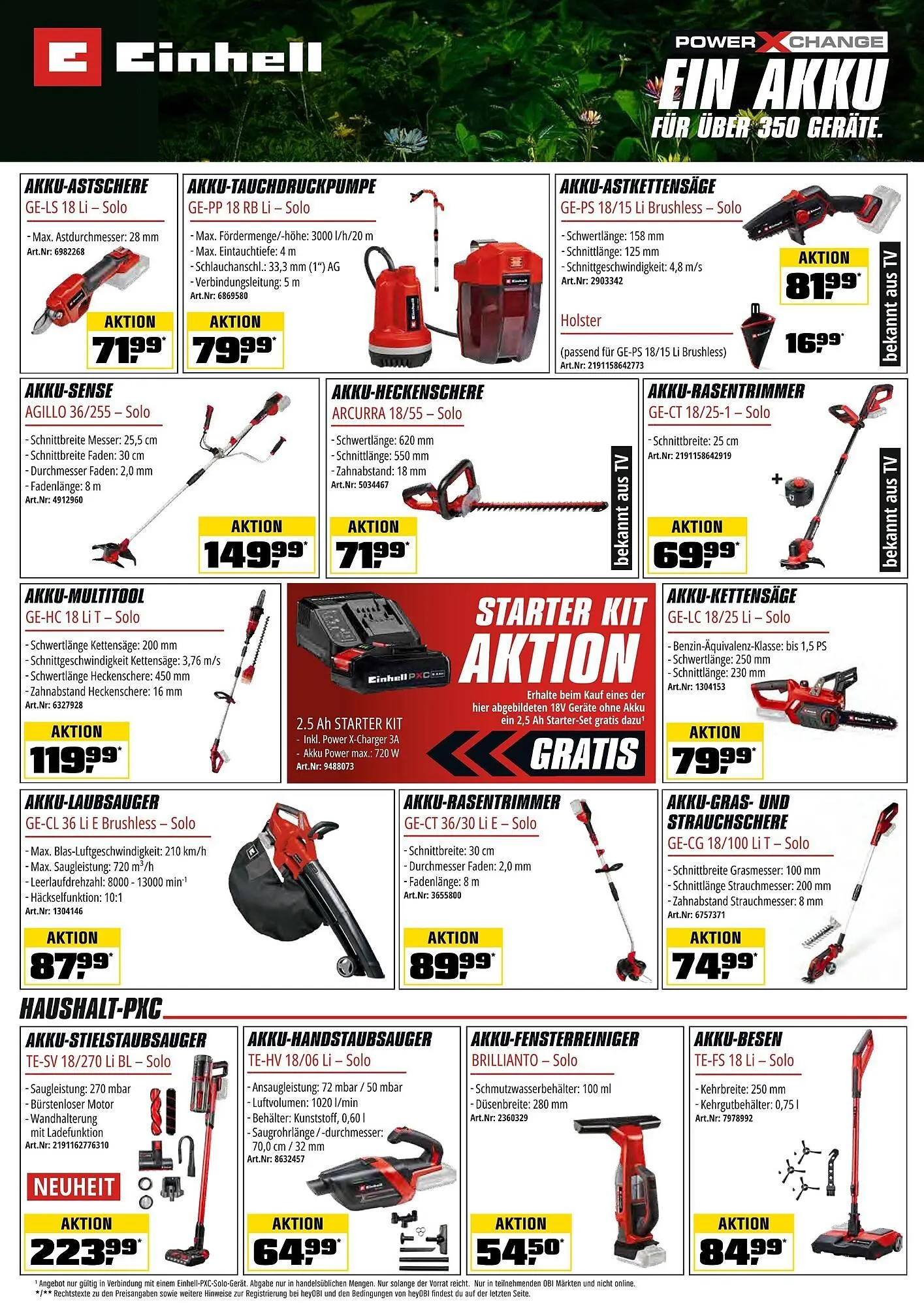 OBI Prospekt von 27. März bis 30. April 2026 - Prospekt seite 16