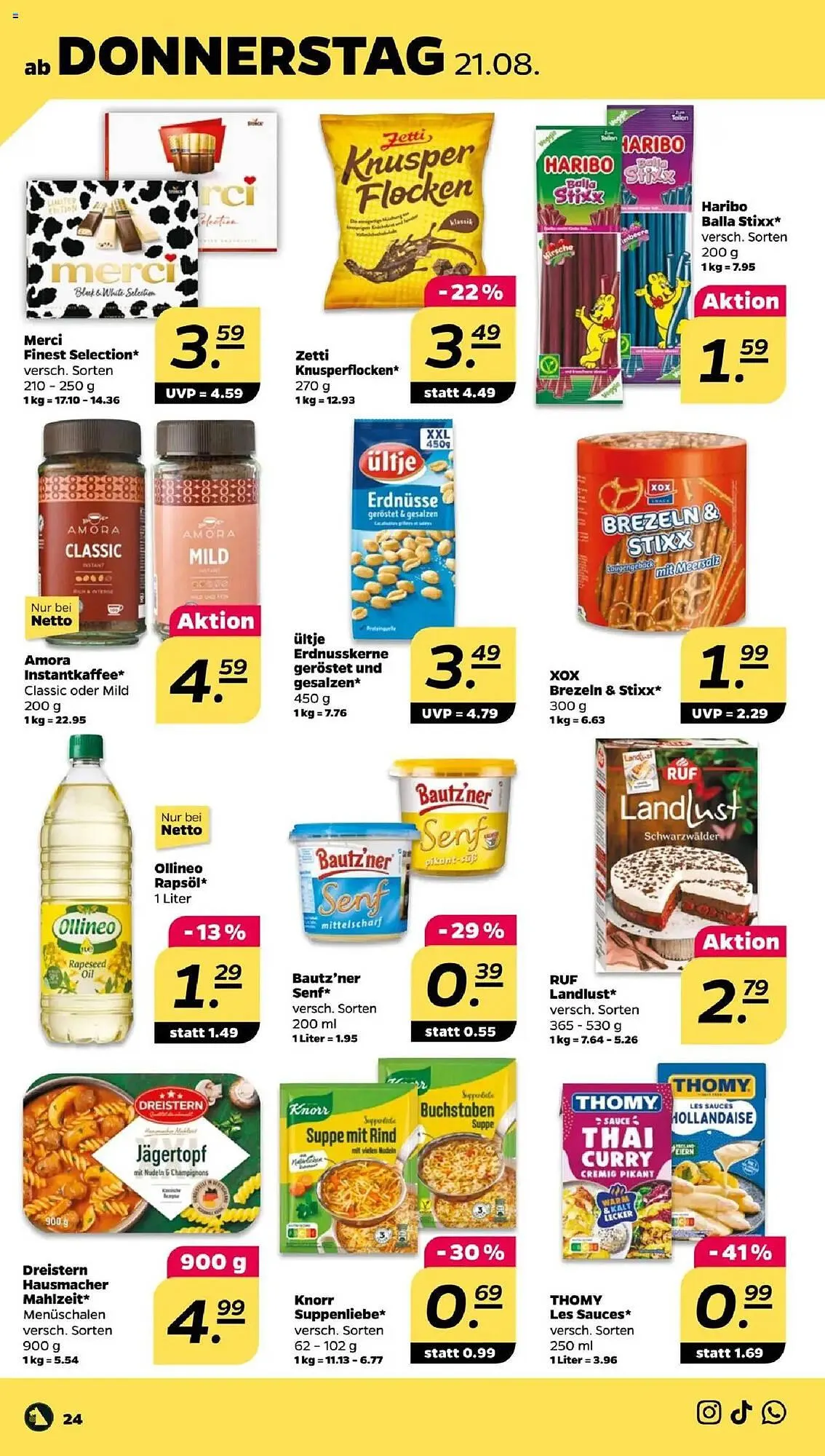 NETTO Prospekt von 18. August bis 23. August 2025 - Prospekt seite 26