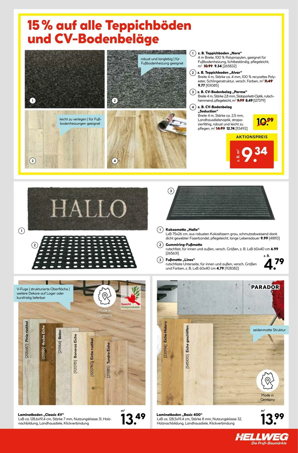 Hellweg Aktueller Prospekt von 24. November bis 8. Dezember 2025 - Prospekt seite 7