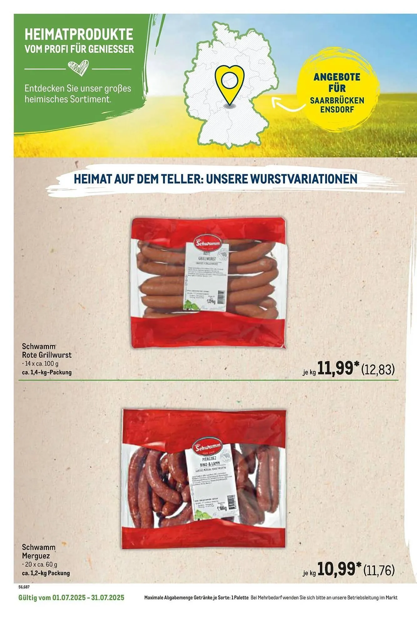 METRO Prospekt von 1. Juli bis 31. Juli 2025 - Prospekt seite 6