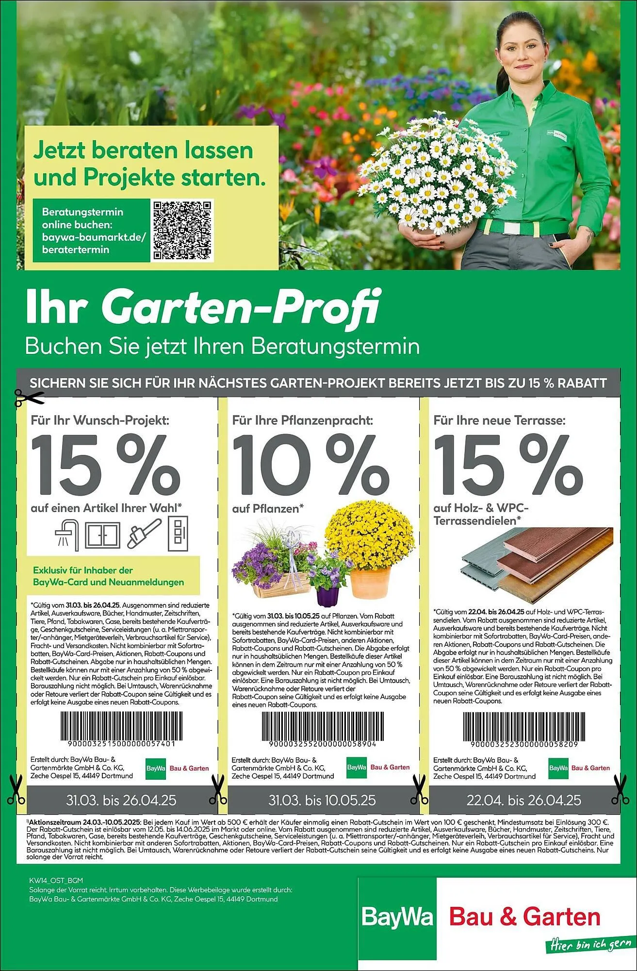 BayWa Prospekt von 31. März bis 6. April 2025 - Prospekt seite 40