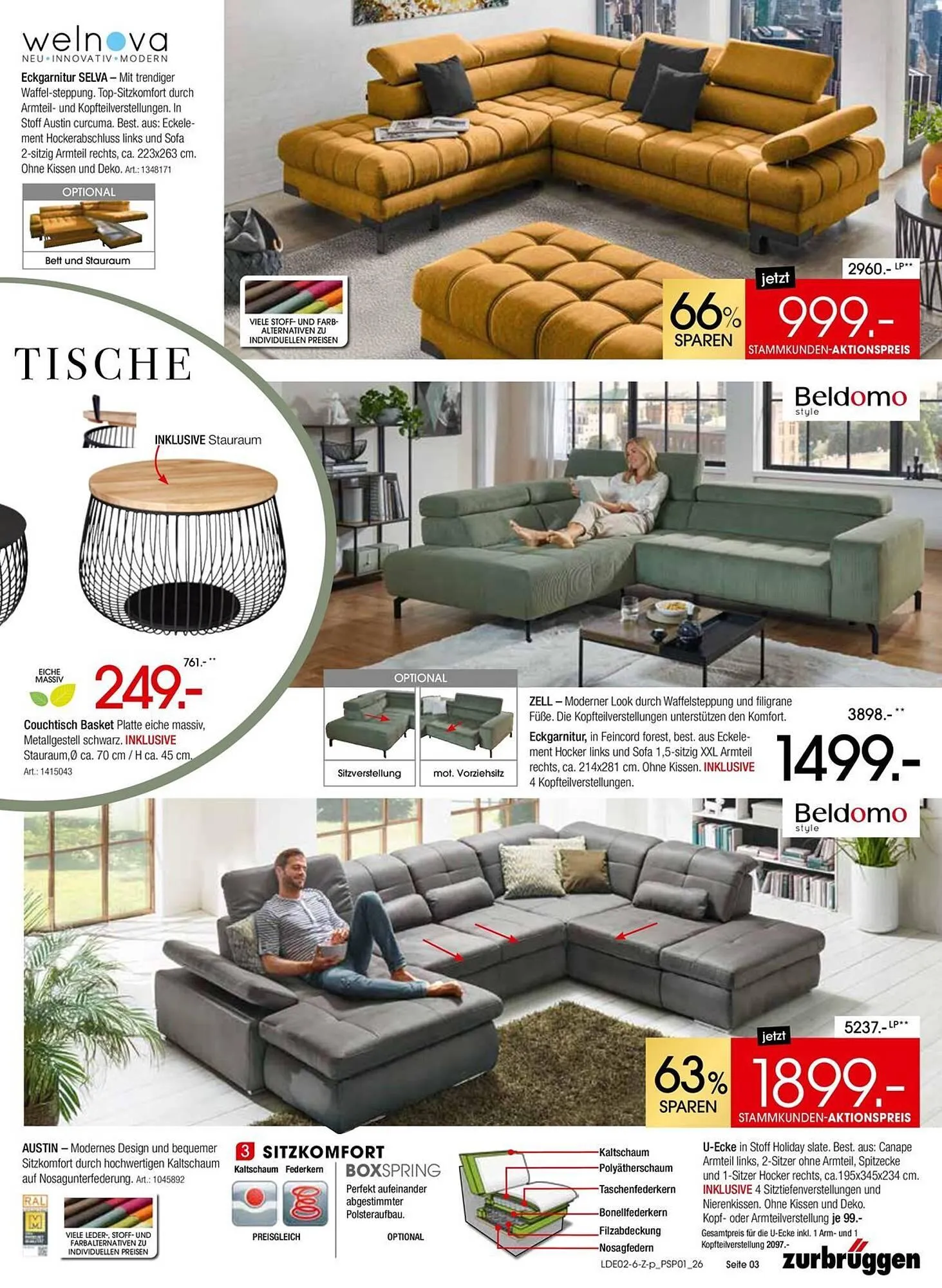 Zurbrüggen Prospekt von 28. Februar bis 28. März 2026 - Prospekt seite 3