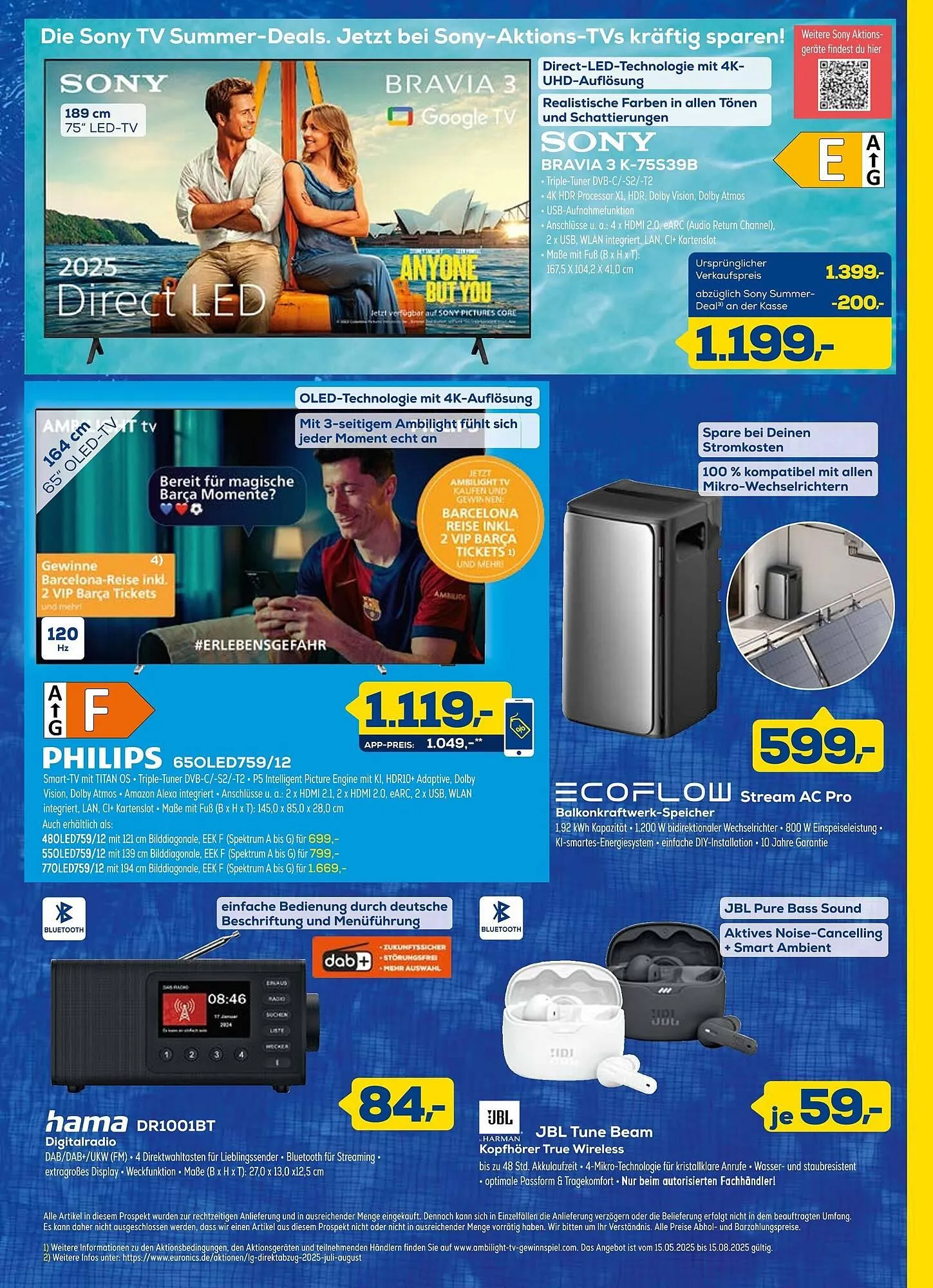 Euronics Prospekt von 30. Juli bis 10. August 2025 - Prospekt seite 7