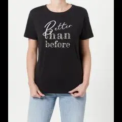 T-Shirt mit Schriftzug