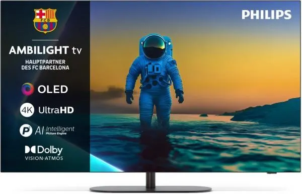 Philips 65OLED810/12 164 cm (65") OLED Ambilight TV metall