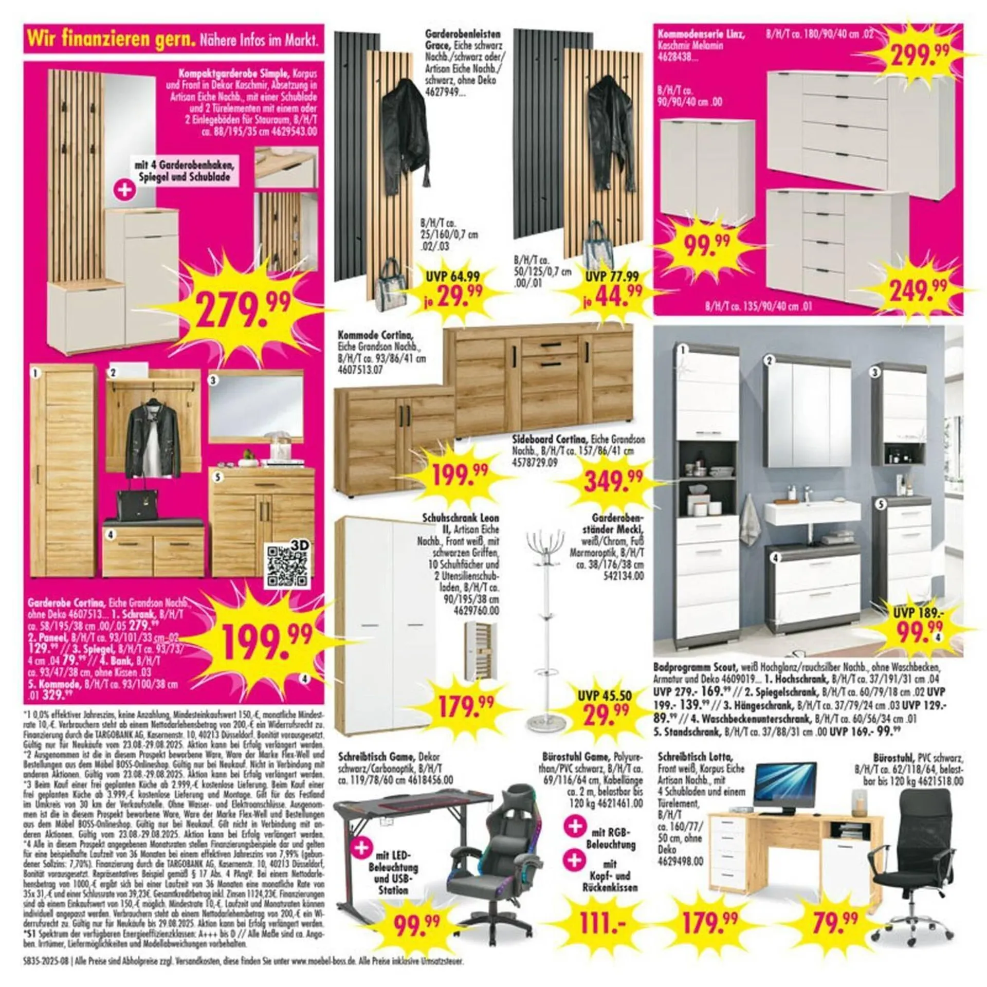 Möbel Boss Prospekt von 23. August bis 29. August 2025 - Prospekt seite 8