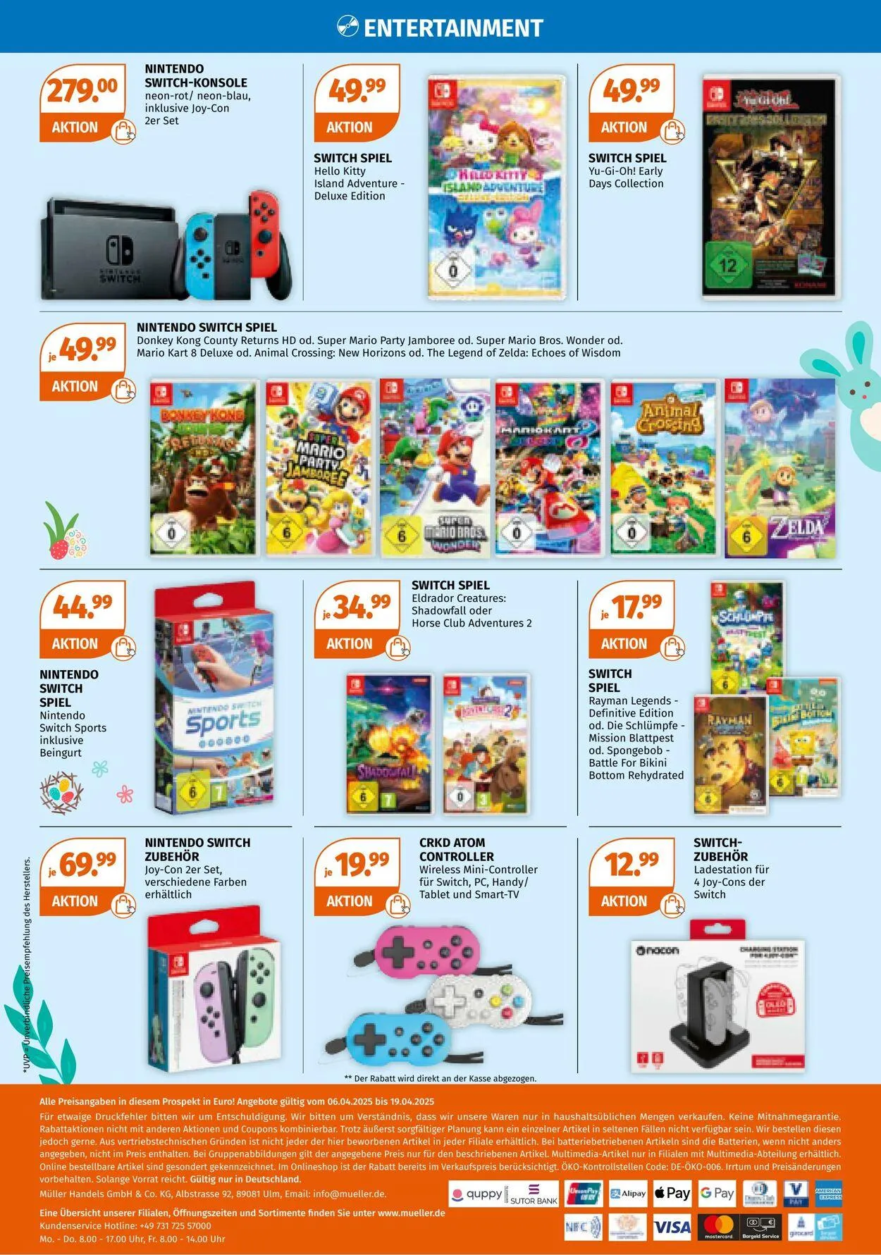 Müller Aktueller Prospekt von 14. April bis 20. April 2025 - Prospekt seite 24