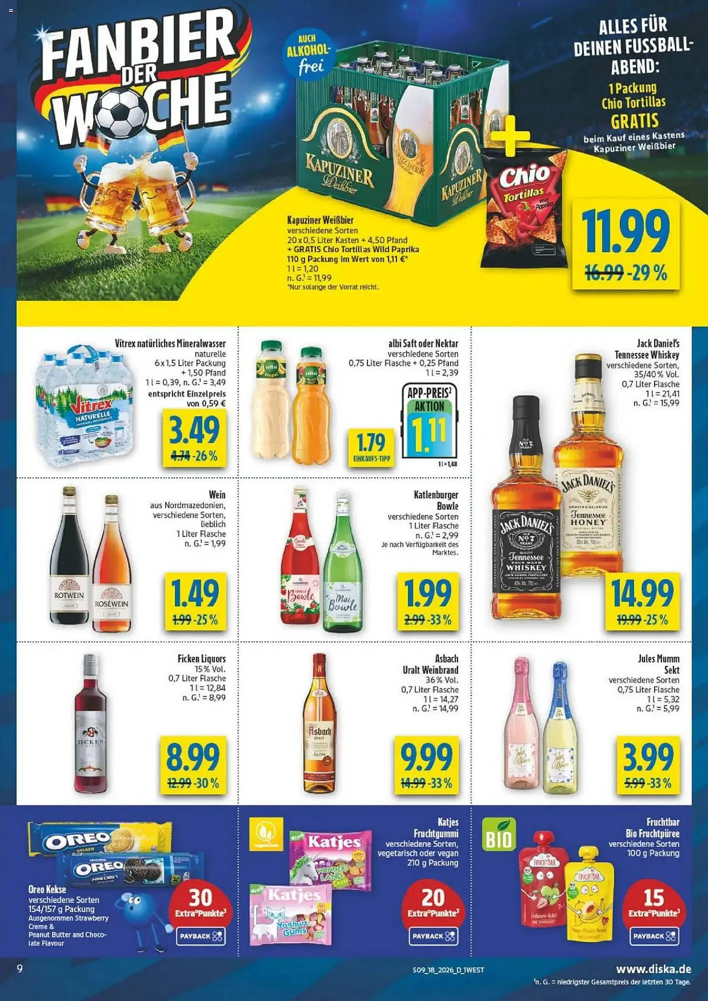 Diska Prospekt von 27. April bis 2. Mai 2026 - Prospekt seite 9