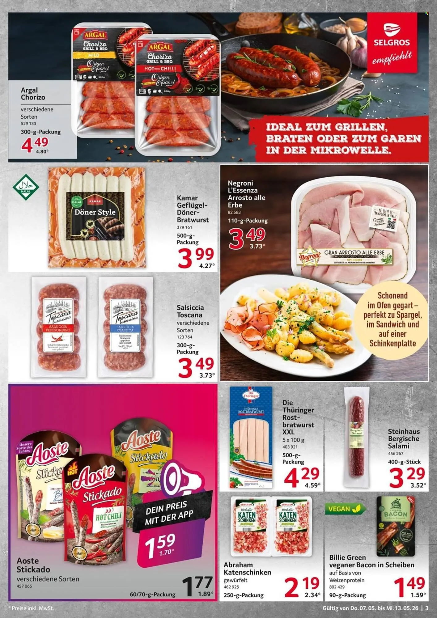 Selgros Prospekt von 7. Mai bis 13. Mai 2026 - Prospekt seite 3