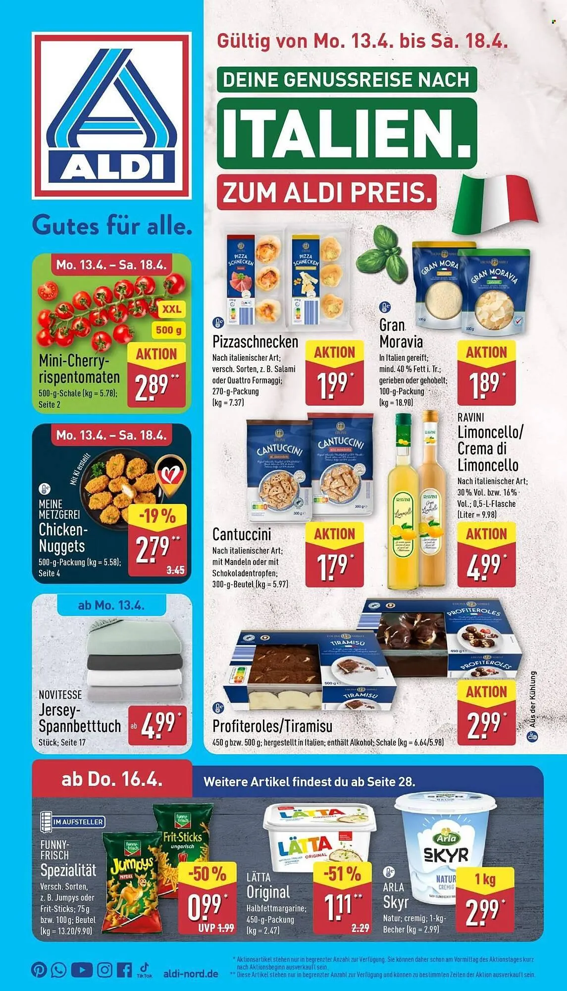 Aldi Nord Prospekt von 13. April bis 18. April 2026 - Prospekt seite 5