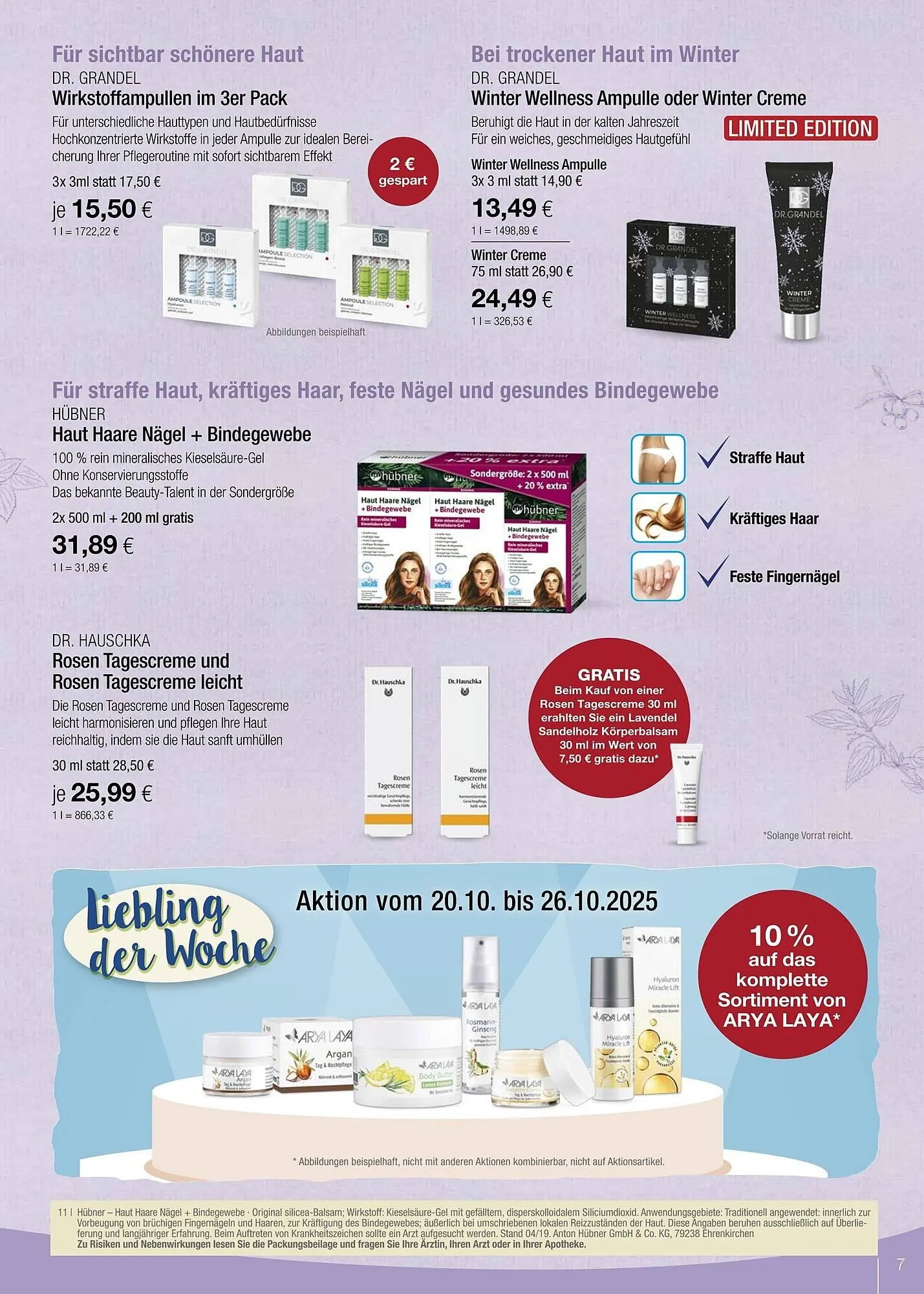 Vitalia Prospekt von 1. Oktober bis 31. Oktober 2025 - Prospekt seite 7