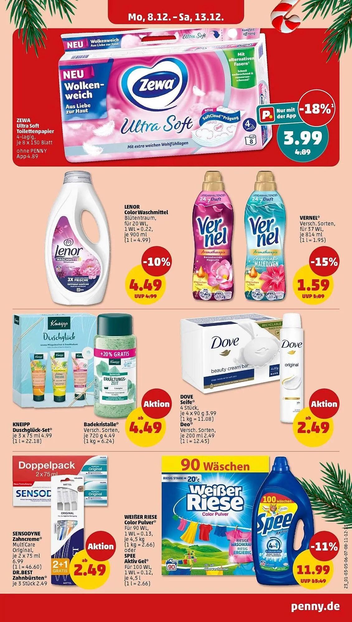 PENNY Prospekt von 8. Dezember bis 13. Dezember 2025 - Prospekt seite 27