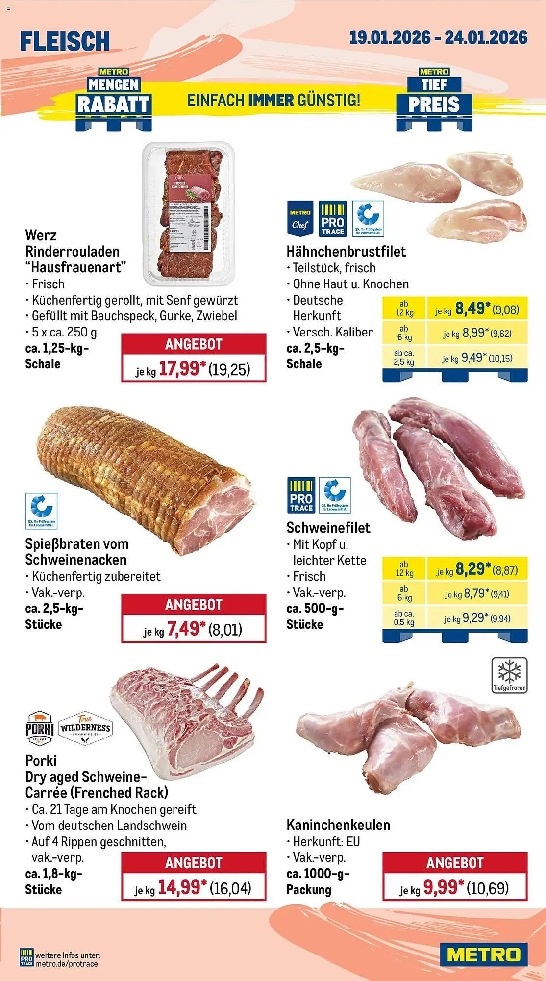 METRO Prospekt von 19. Januar bis 24. Januar 2026 - Prospekt seite 3