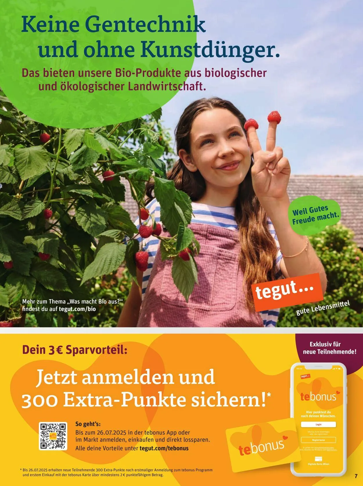 Tegut Aktueller Prospekt von 14. Juli bis 20. Juli 2025 - Prospekt seite 9