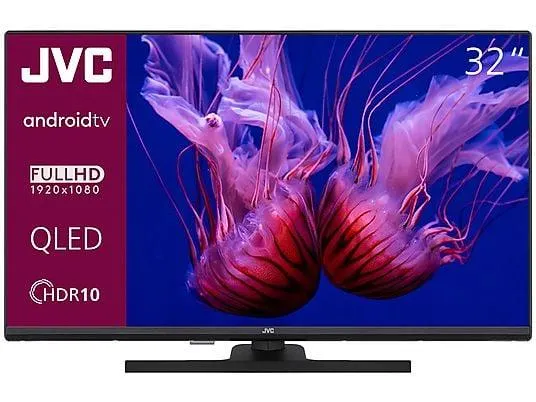 JVC LT-32VQF545A QLED TV (Flat, 32 Zoll / 80 cm, Full-HD, SMART TV)