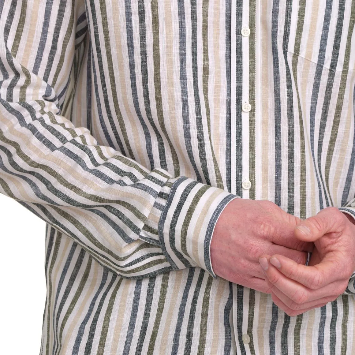 Herren Hemd mit Streifen