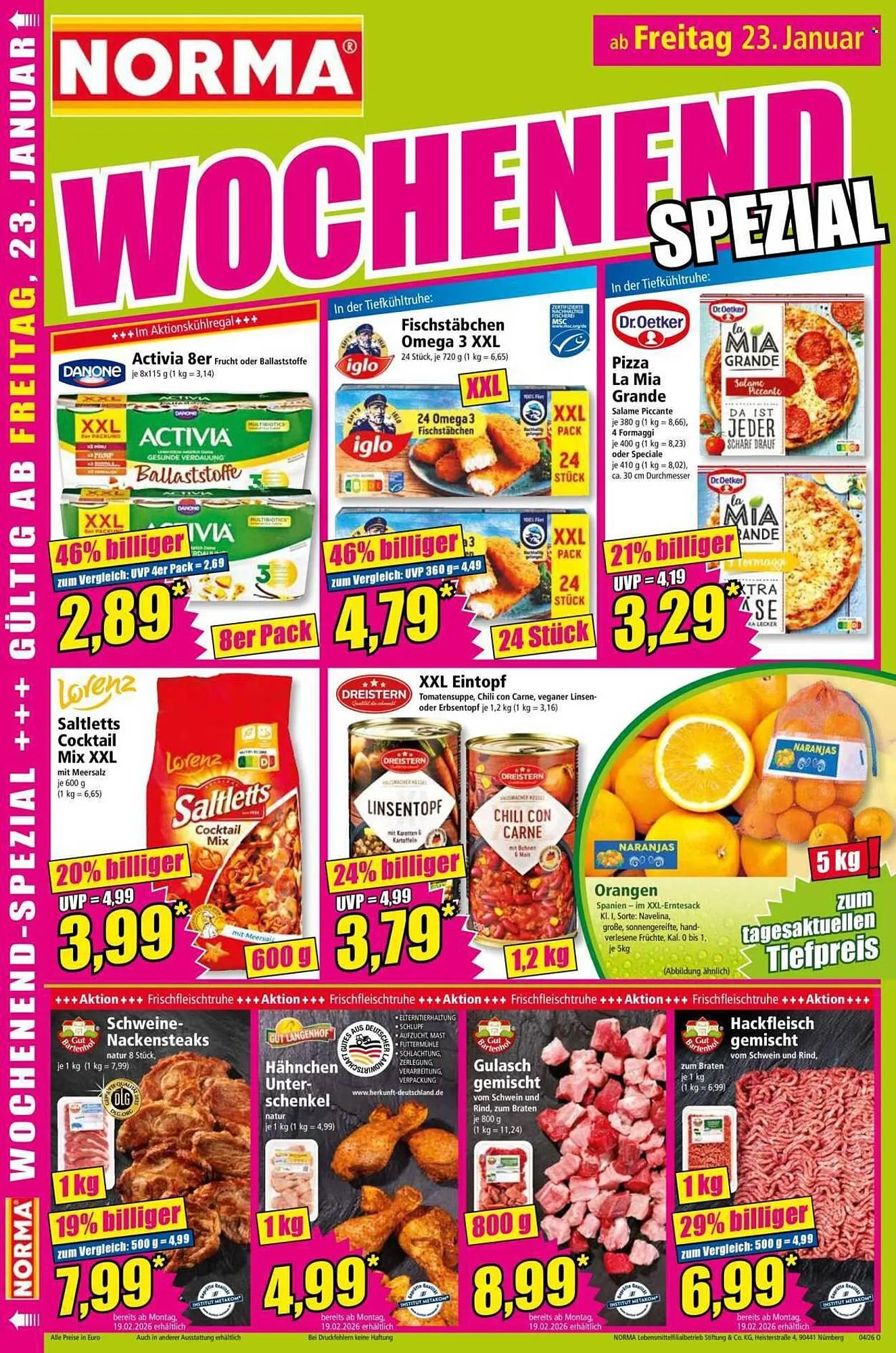 Norma Prospekt von 19. Januar bis 25. Januar 2026 - Prospekt seite 18
